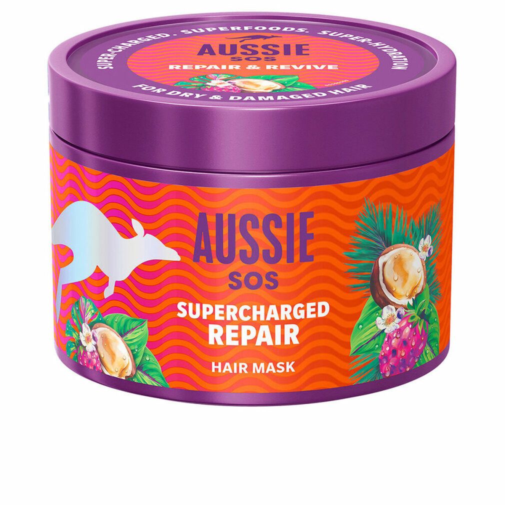 Aussie Haarpflege-Set SOS Supercharged Repair Haar Maske
