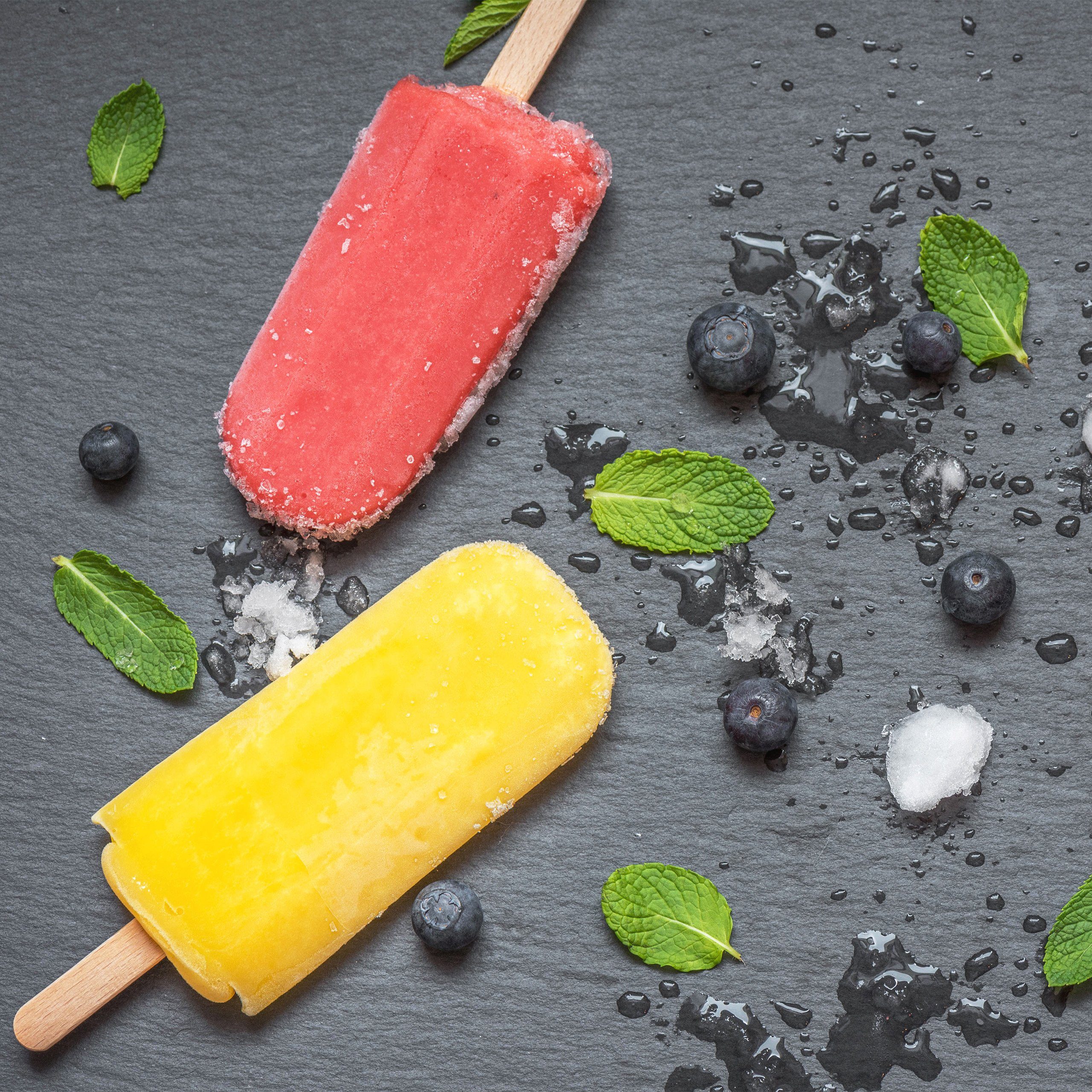 relaxdays Rührstab Eisstiele aus Holz 500 Stück, L: 11.5 cm