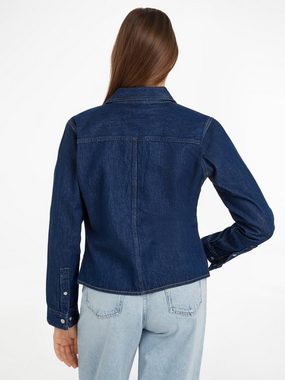 Calvin Klein Jeans Jeansbluse LEAN DENIM SHIRT mit Logopatch