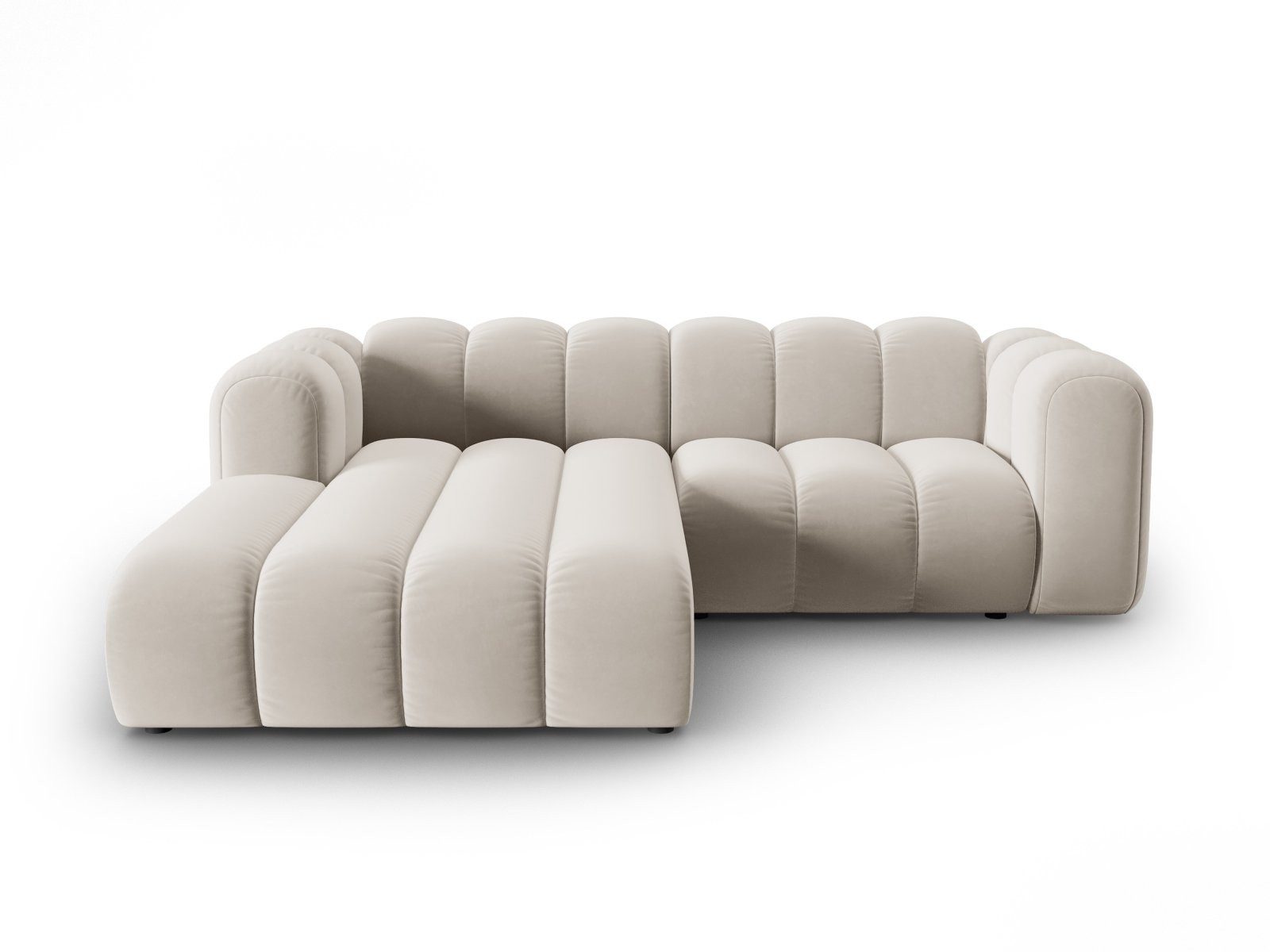 Micadoni Ecksofa Lupine, modular 3-Sitzer günstig online kaufen