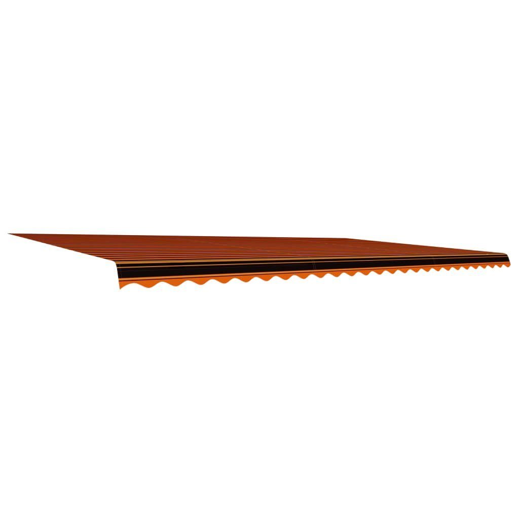 furnicato Markise Markisenbespannung Canvas Orange & günstig online kaufen