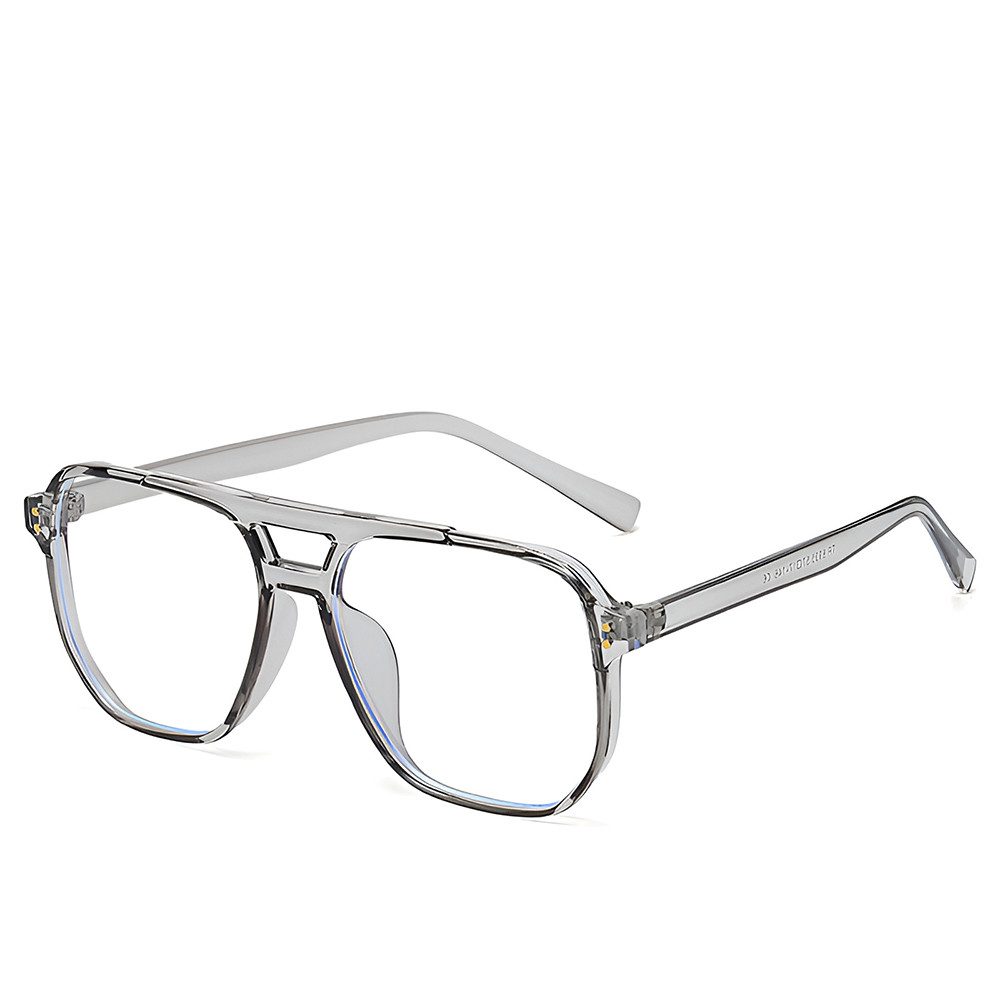 PACIEA Lesebrille Doppelbalkenrahmen Blaulichtfilter Oversized Damen Herren