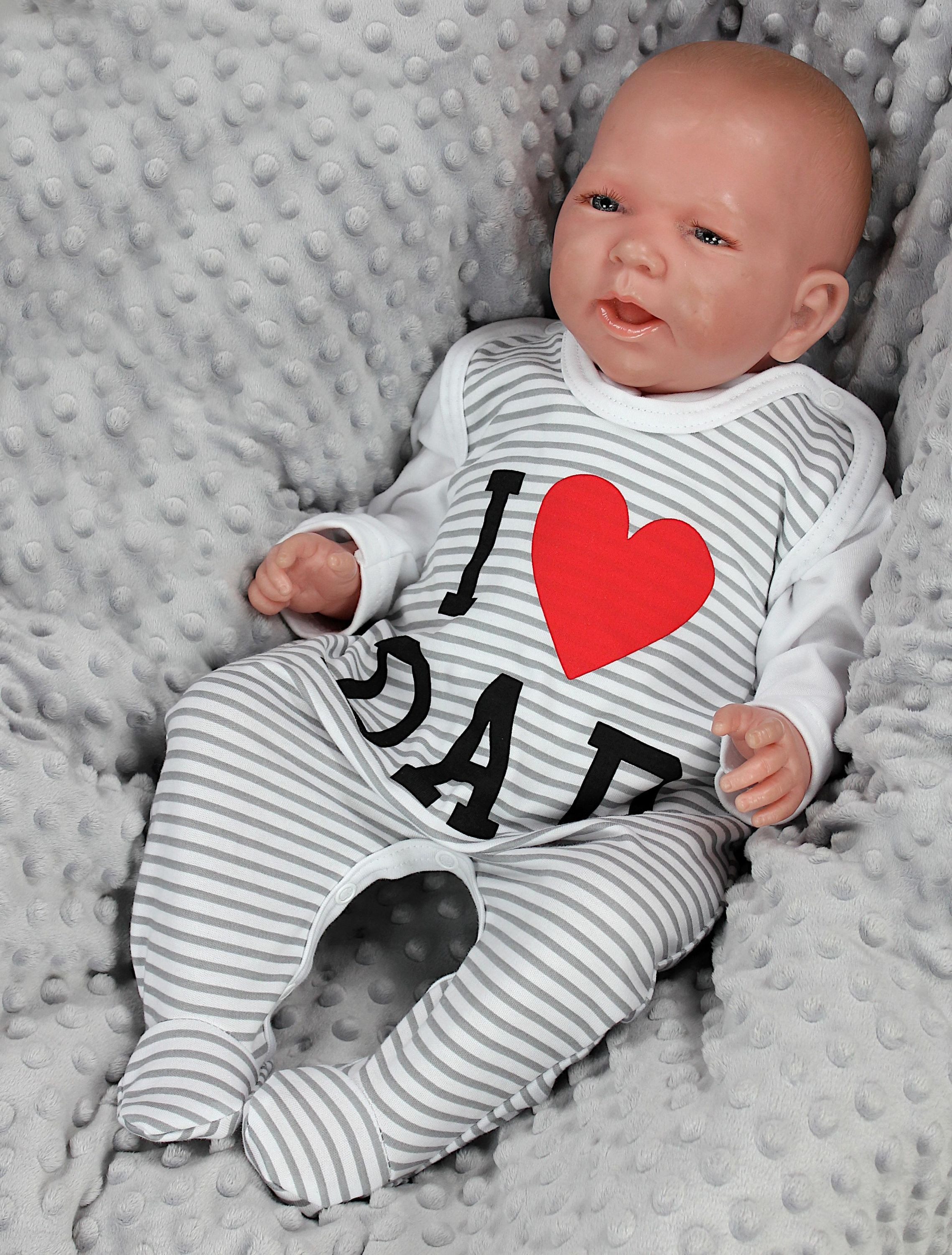 TupTam Strampler TupTam Unisex Baby Strampler Set Spruch Mamas & Papas Schatz