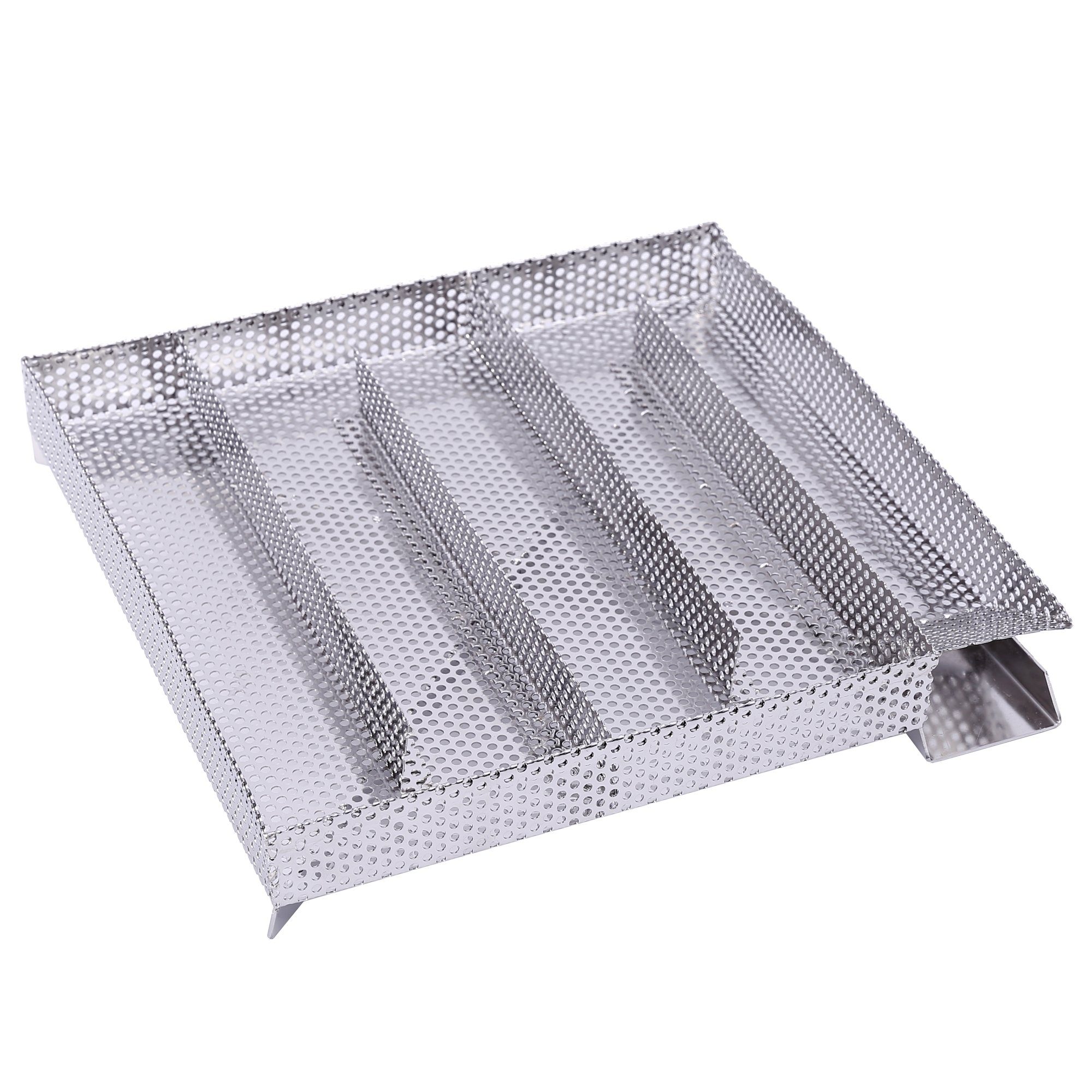 BBQ-Toro Räucherbox Kaltraucherzeuger für Sparbrand, Edelstahl Kaltrauchgenerator