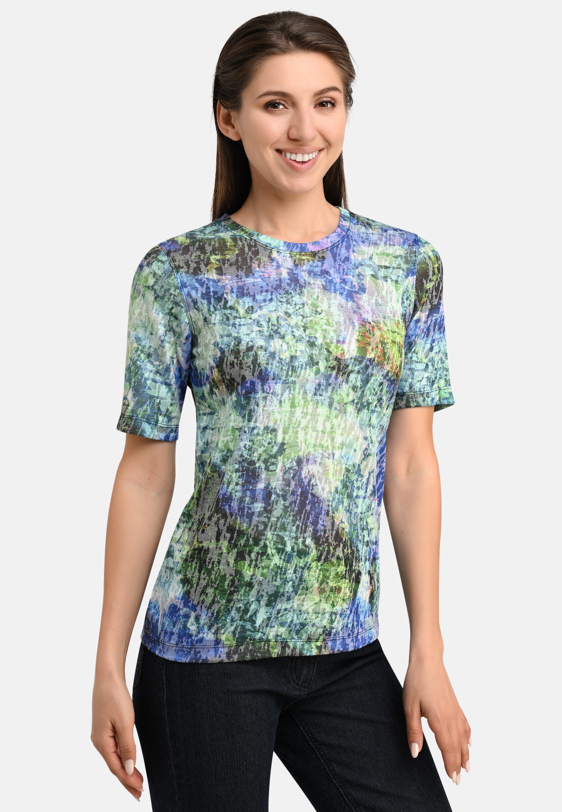 BICALLA T-Shirt Shirt mit Blüten-Print in günstig online kaufen