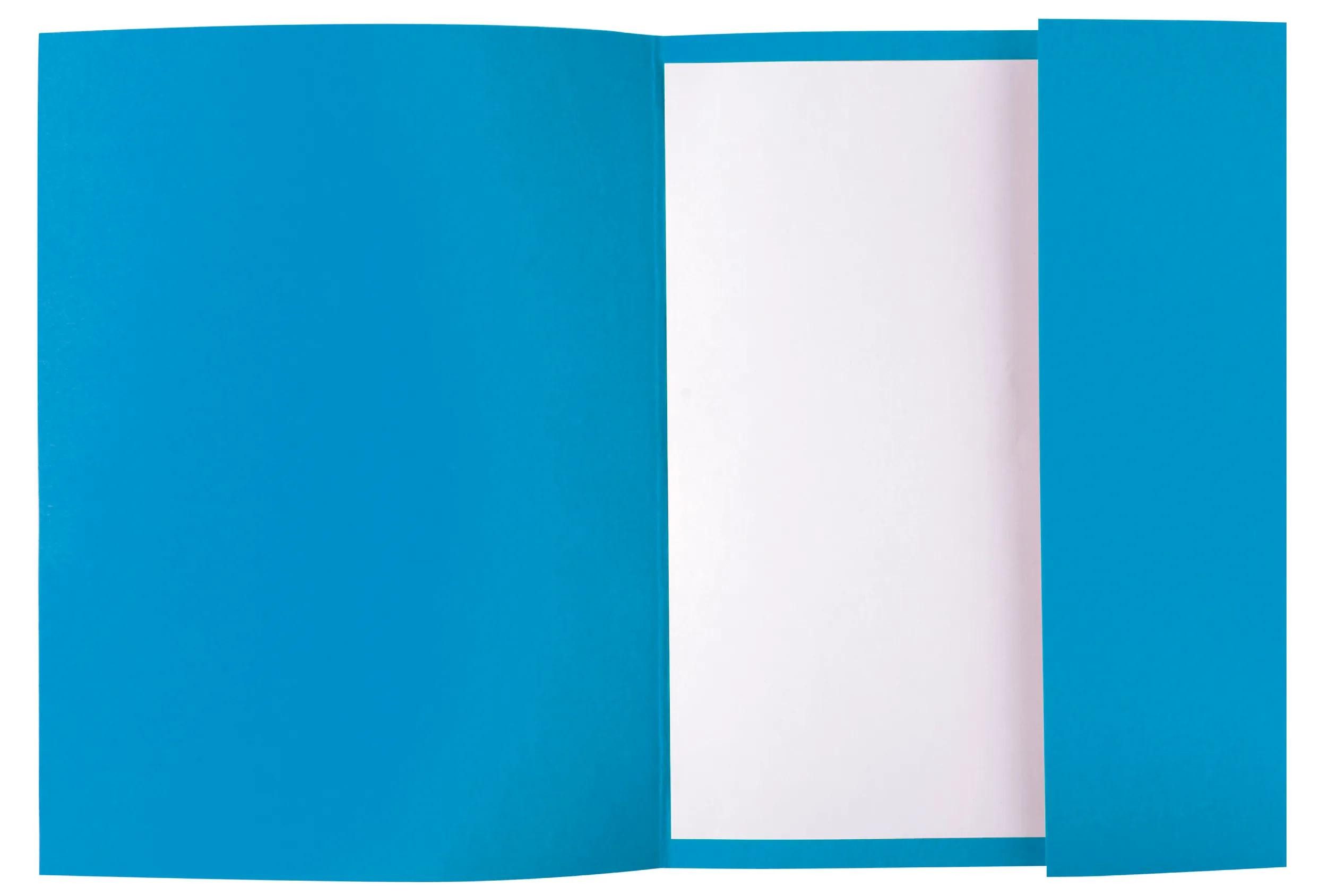 Thumbnail - EXACOMPTA Organisationsmappe 5x 50St Aktendeckel A4 ROCK''S 1 Klappe - Blau - 218019E, Sammelmappe mit Klappen