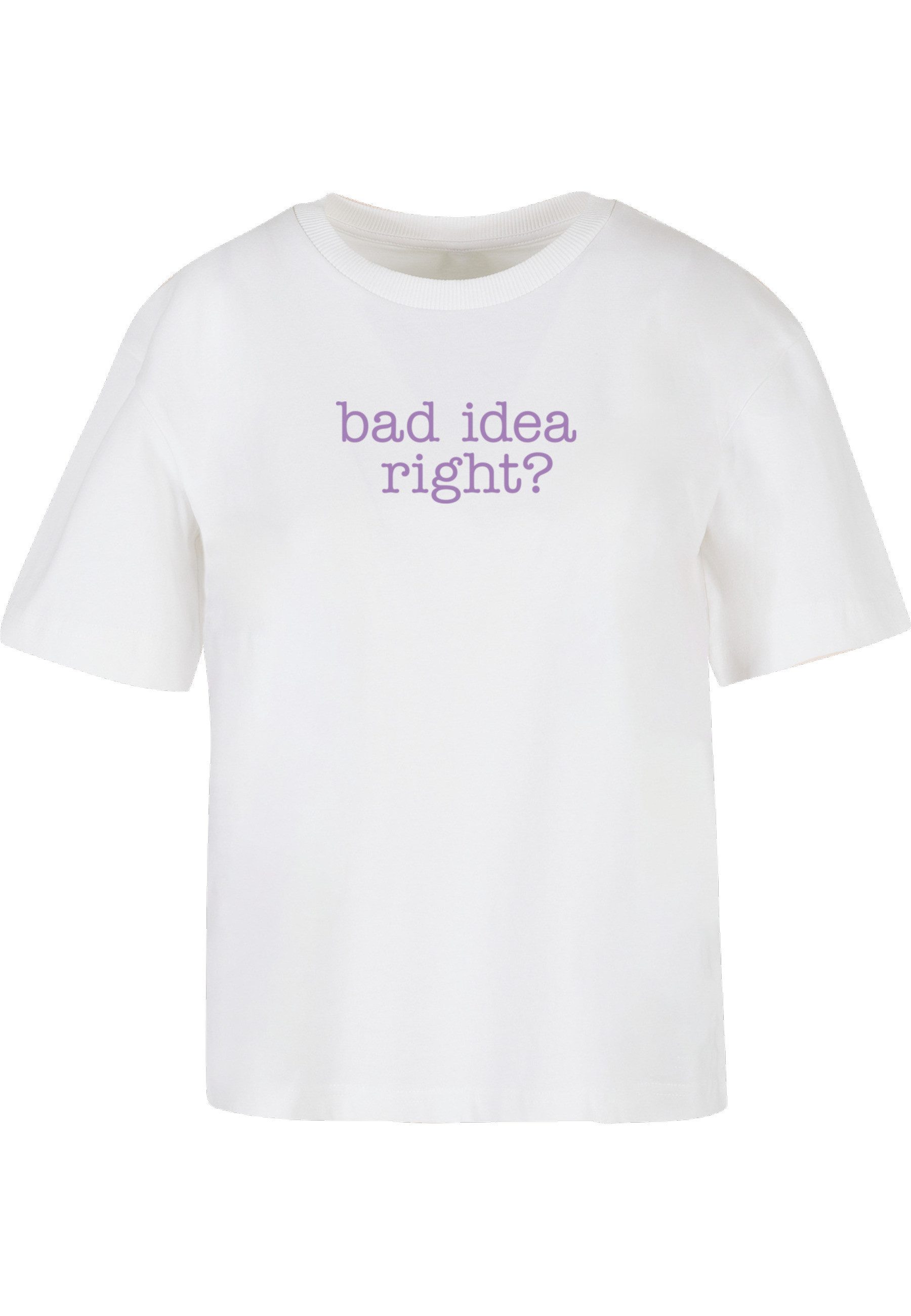 T-Shirt Miss Tee Bad Idea Tee