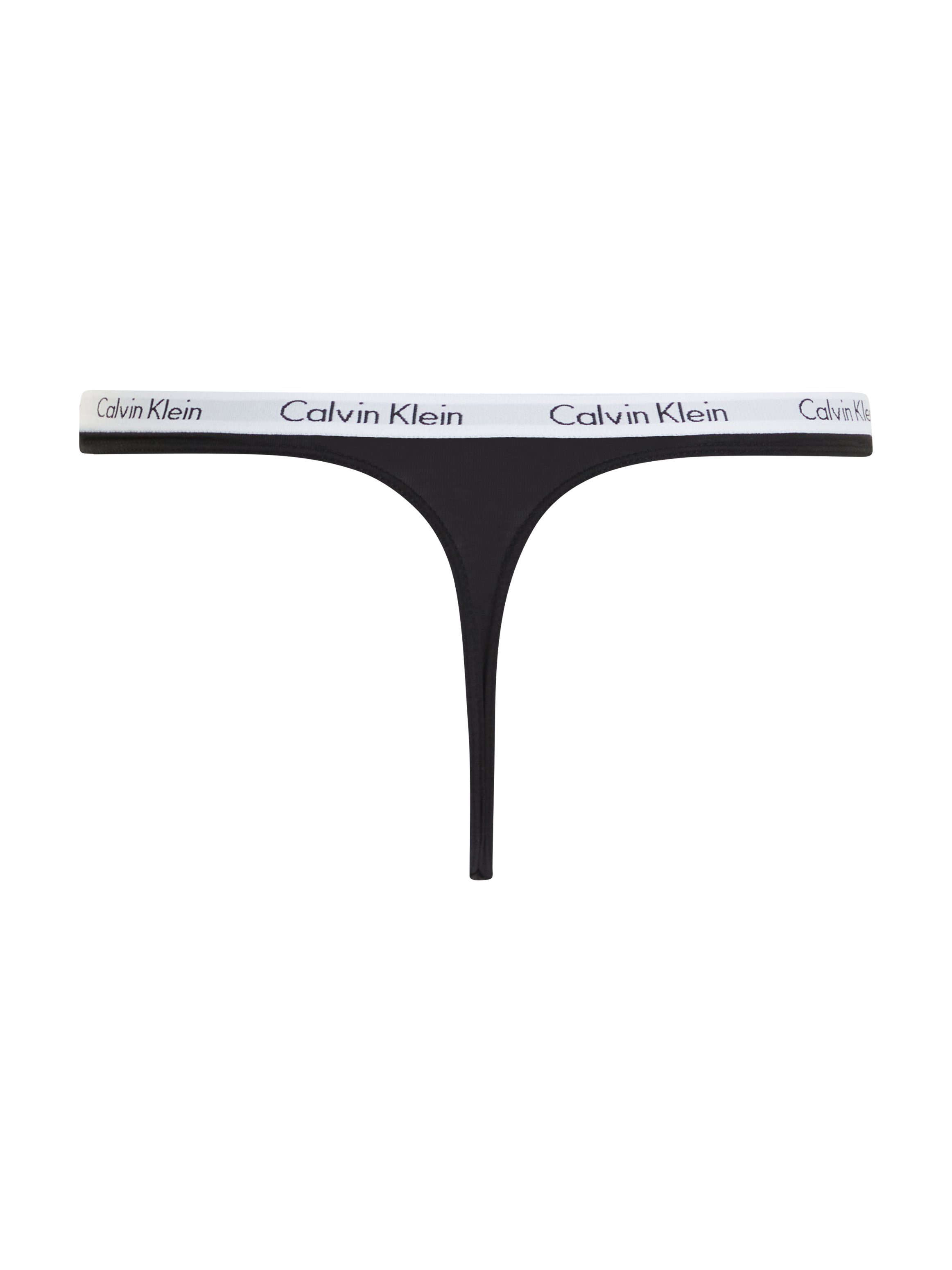 mit Klein Logobund T-String Underwear Calvin klassischem schwarz