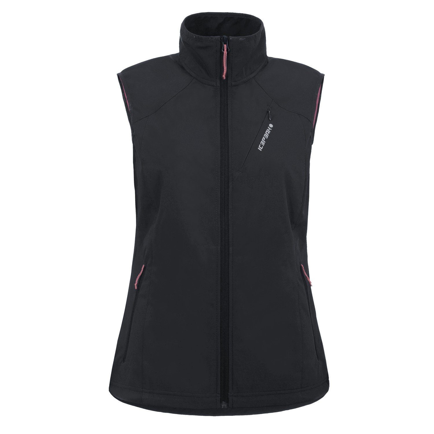 Icepeak Anthrazit für Weste Brush Damen Wasserabweisend Softshellweste