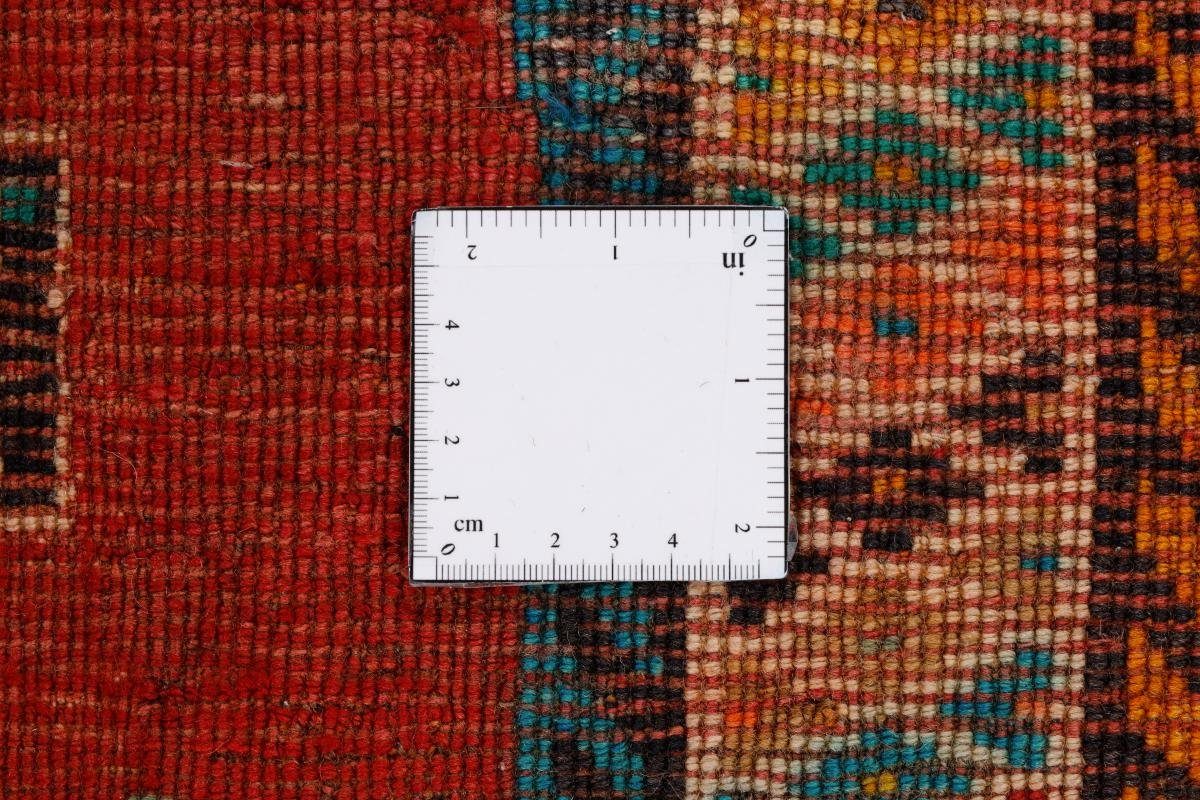 Orientteppich Perser Gabbeh 134x189 Orientteppich, mm 18 Nain Trading, rechteckig, Handgeknüpfter Höhe: Moderner