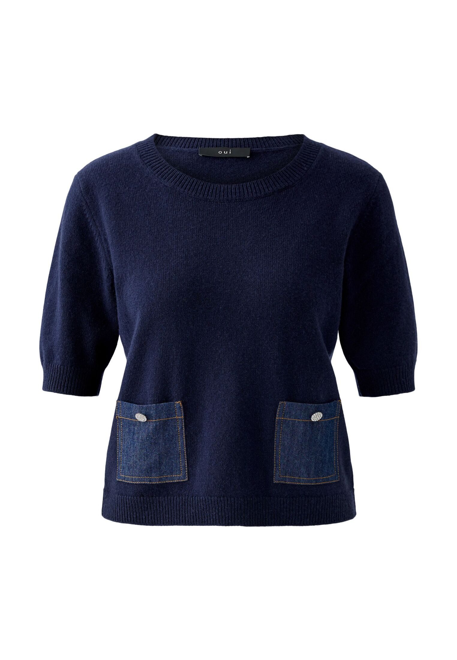 Rundhalspullover Pullover