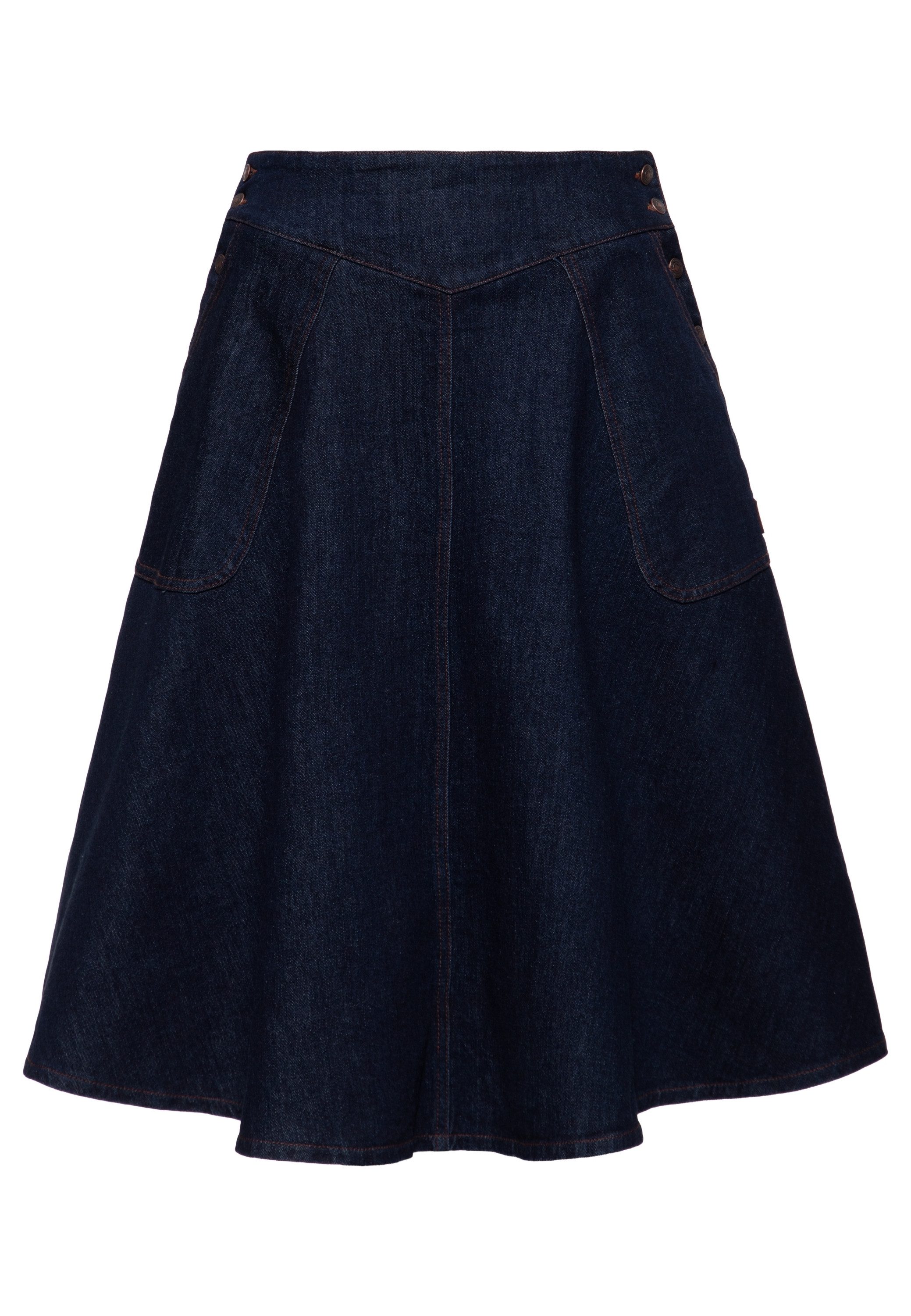 QueenKerosin Jeansrock Josie mit Cinch-Back