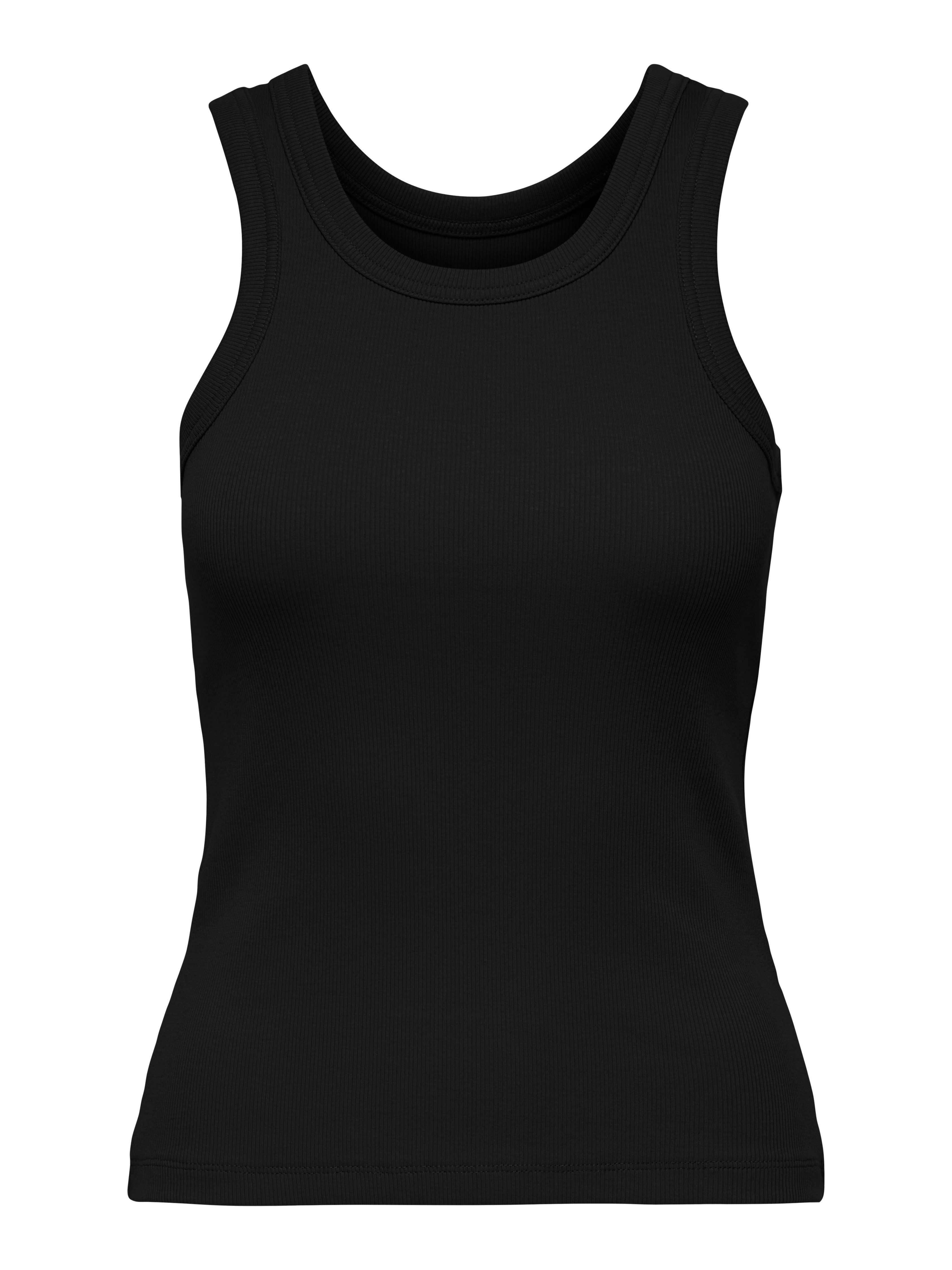 ONLY Tanktop ONLVAL 2-WAY TANK TOP JRS NOOS Baumwollmischung, Rundhals