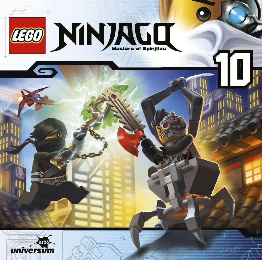 Hörspiel LEGO Ninjago, Das neue Ninjago; Die Kunst, nicht zu kämpfen, Audio-CD