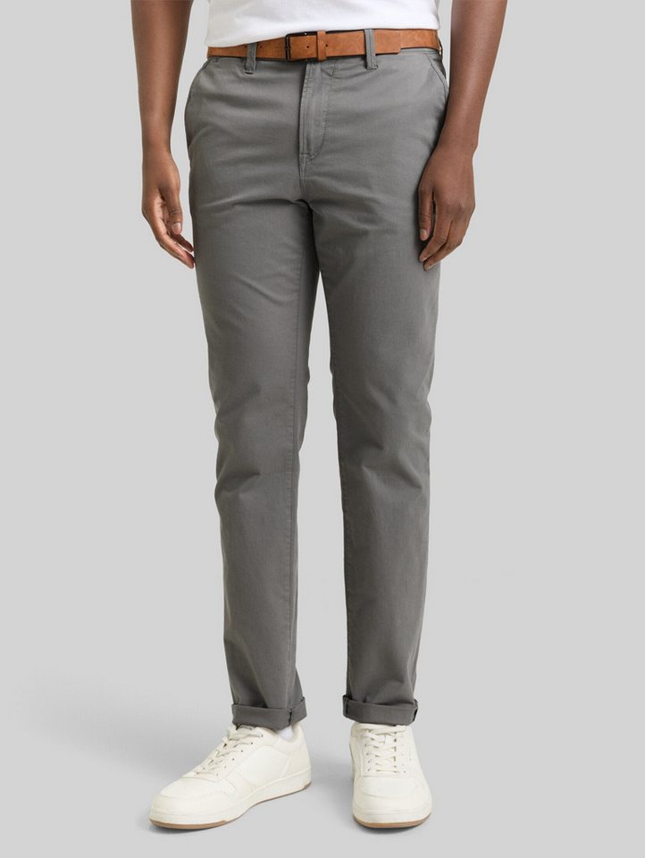 TOM TAILOR Denim Chinohose Hosen & Chino Slim Chino Hose mit Gürtel