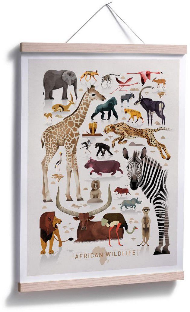 Wall-Art Poster Africa, Afrika (1 Poster, St), Bild, Wandposter Wandbild
