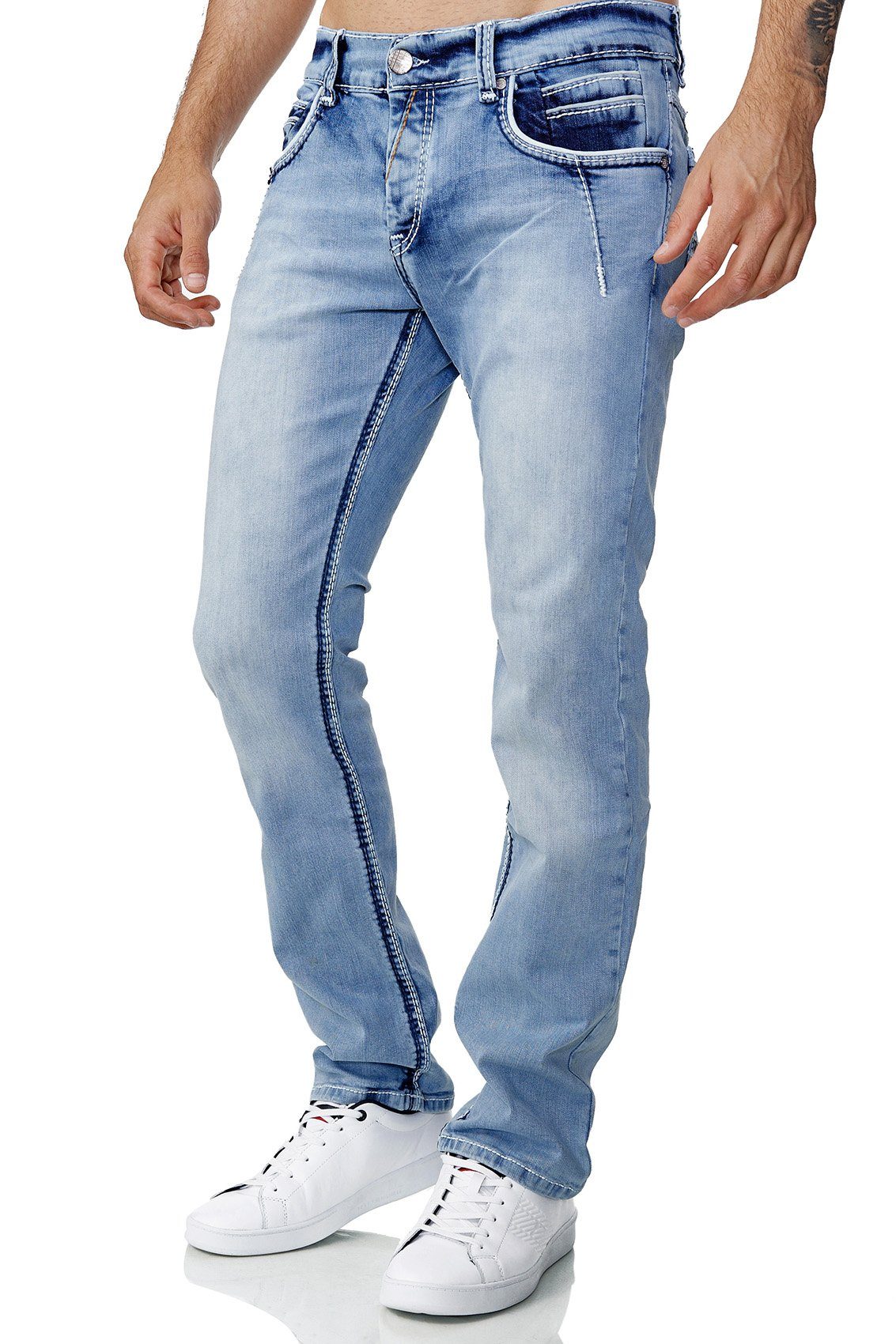 Baxboy Regular-fit-Jeans 2121 Hellblau
