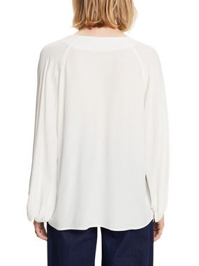 Esprit Collection Langarmbluse Bluse mit V-Ausschnitt