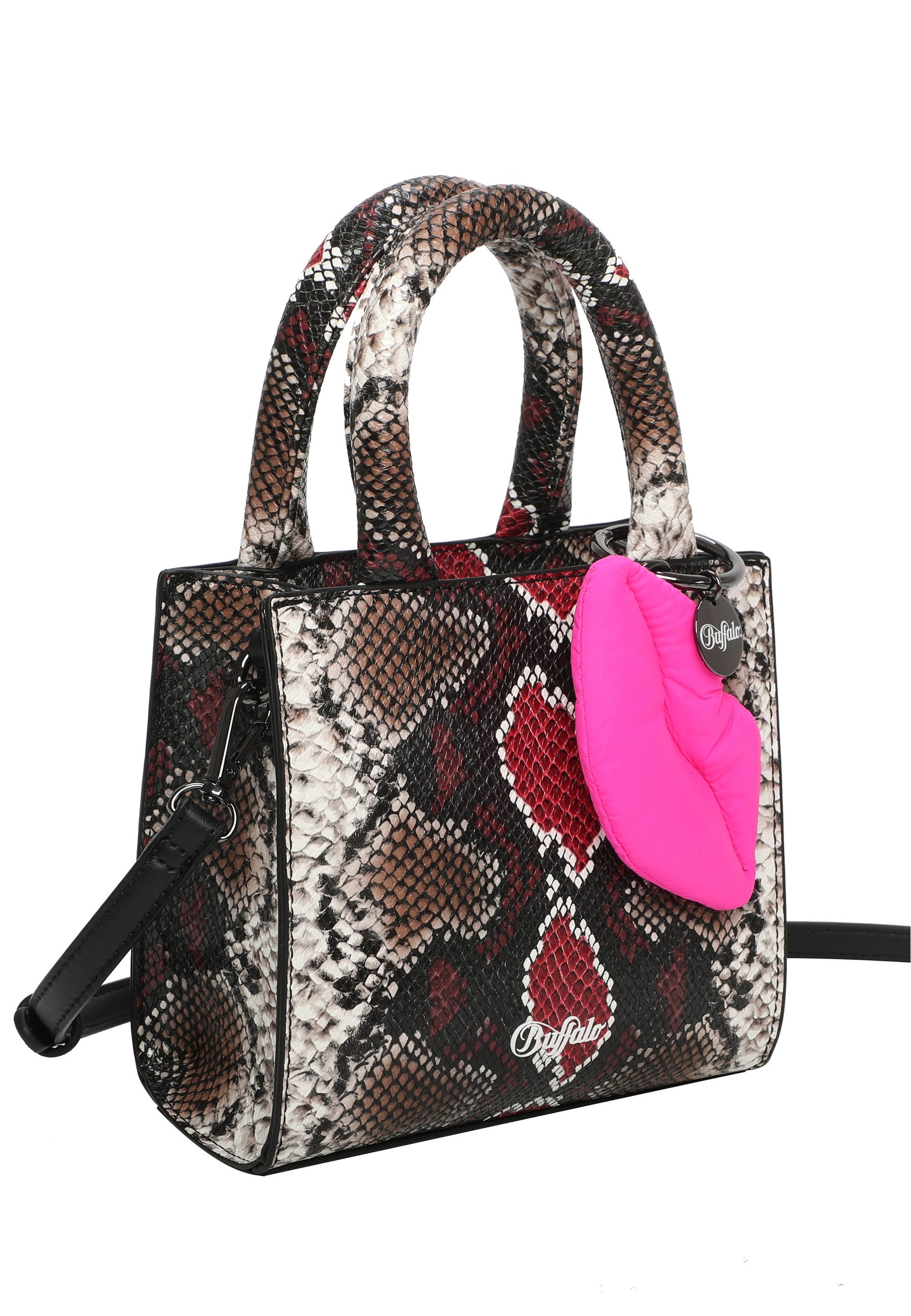 Buffalo Henkeltasche Boxy28, mit abnehmbarem Anhänger