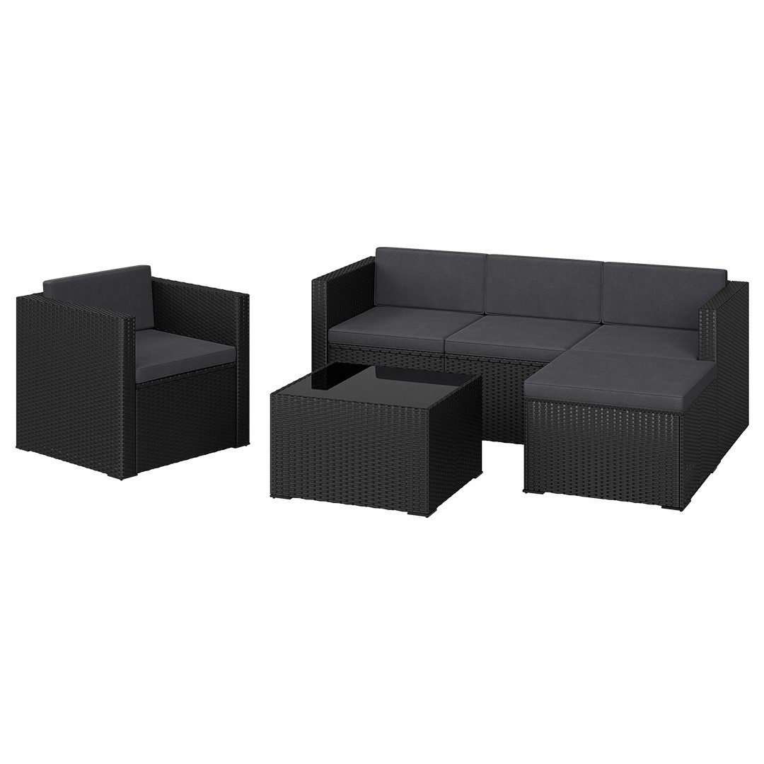STEELSØN Sitzgruppe Zethora, (4er-Sitzgruppe, (3er Sofa, günstig online kaufen