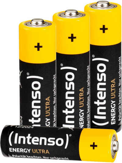 Intenso 4er Pack Energy Ultra AA LR6 Batterie, (4 St)