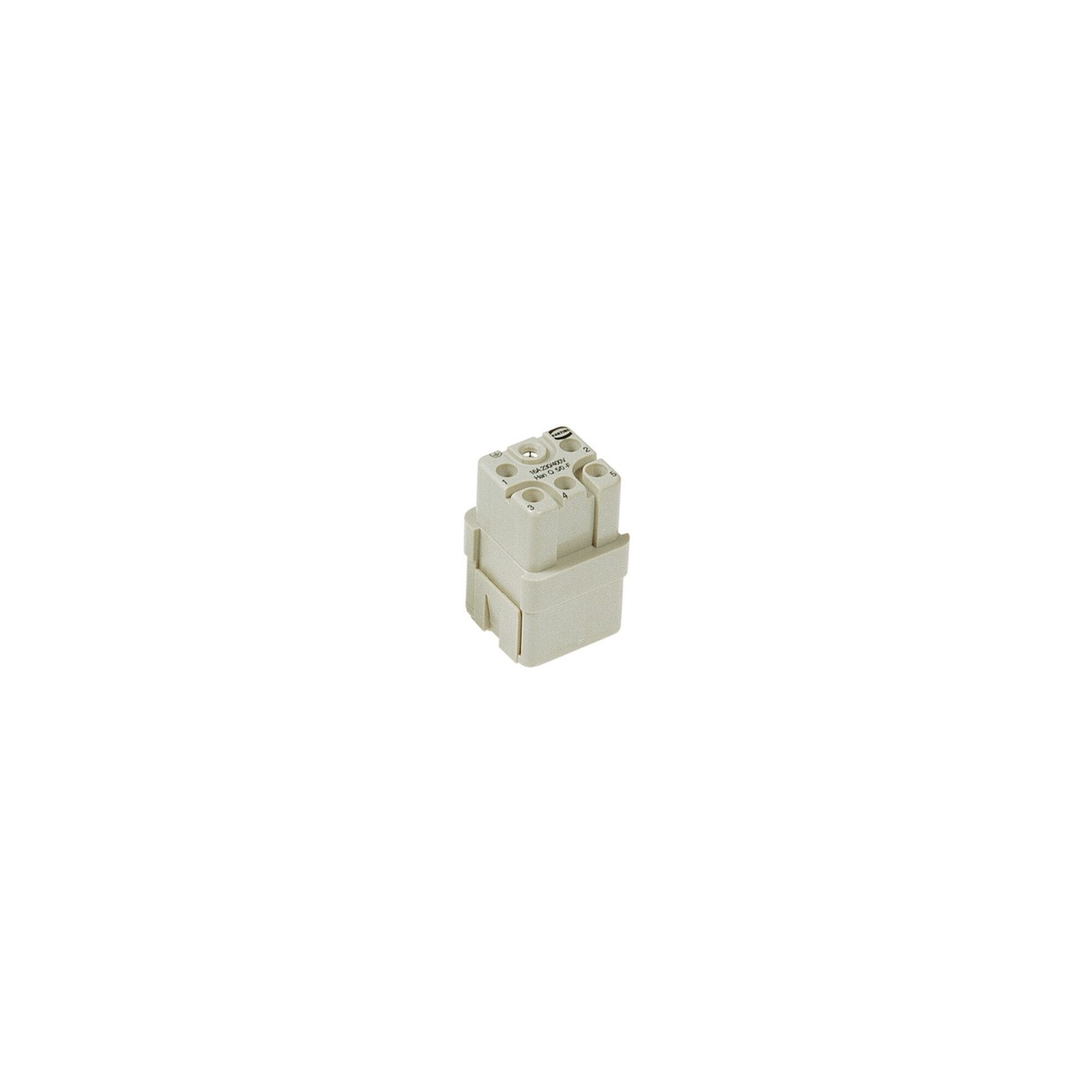 Harting CEE-Stecker Harting Buchseneins. f.Crimpansch HanQ 5/0-F 09120053101