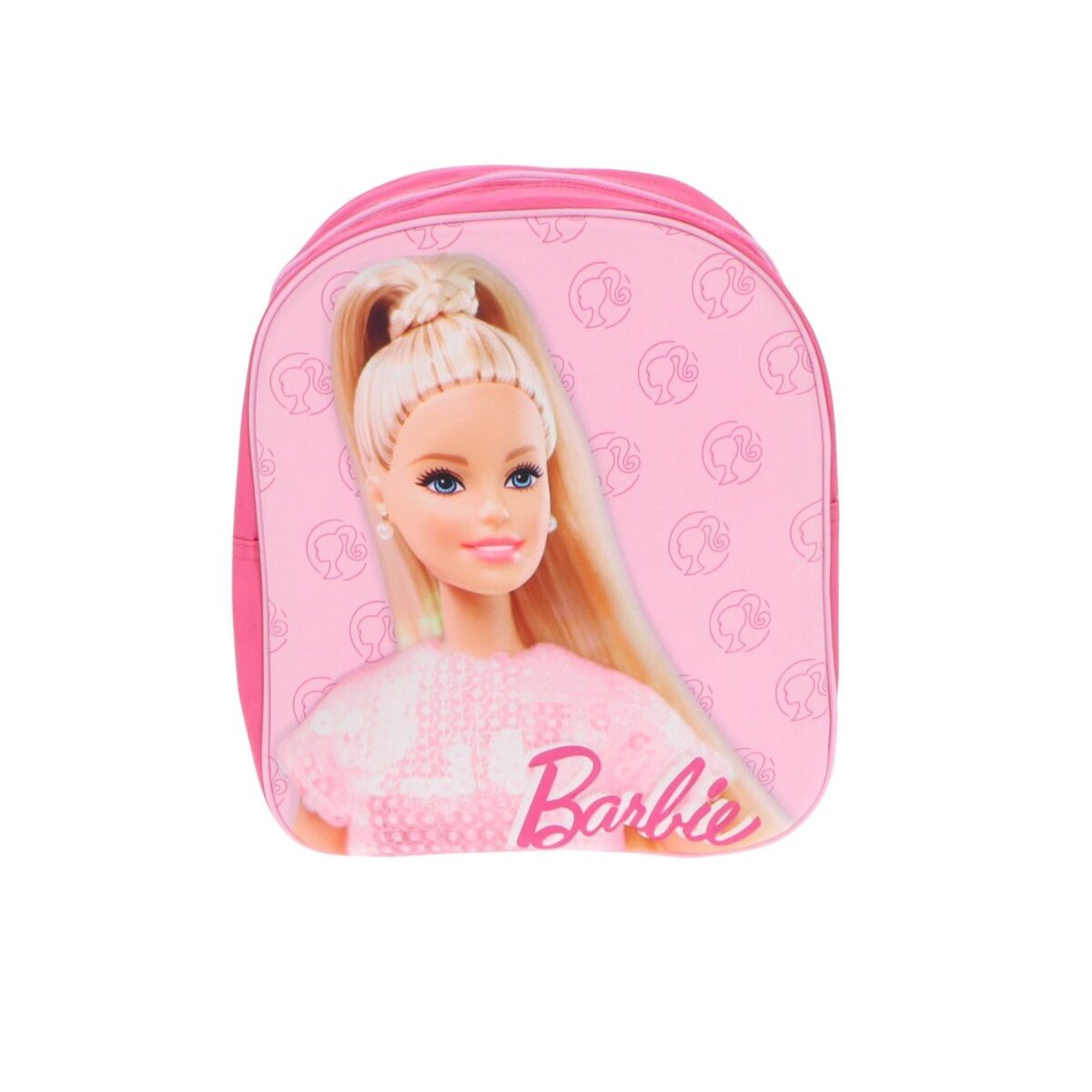 Barbie Kinderrucksack Barbie Rucksack Charakter Bag mit 3D-Design (1-tlg)