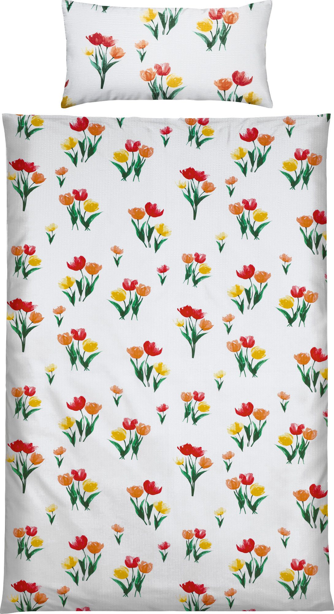 REDBEST Bettwäsche Bettwäsche, Seersucker, Blumen günstig online kaufen