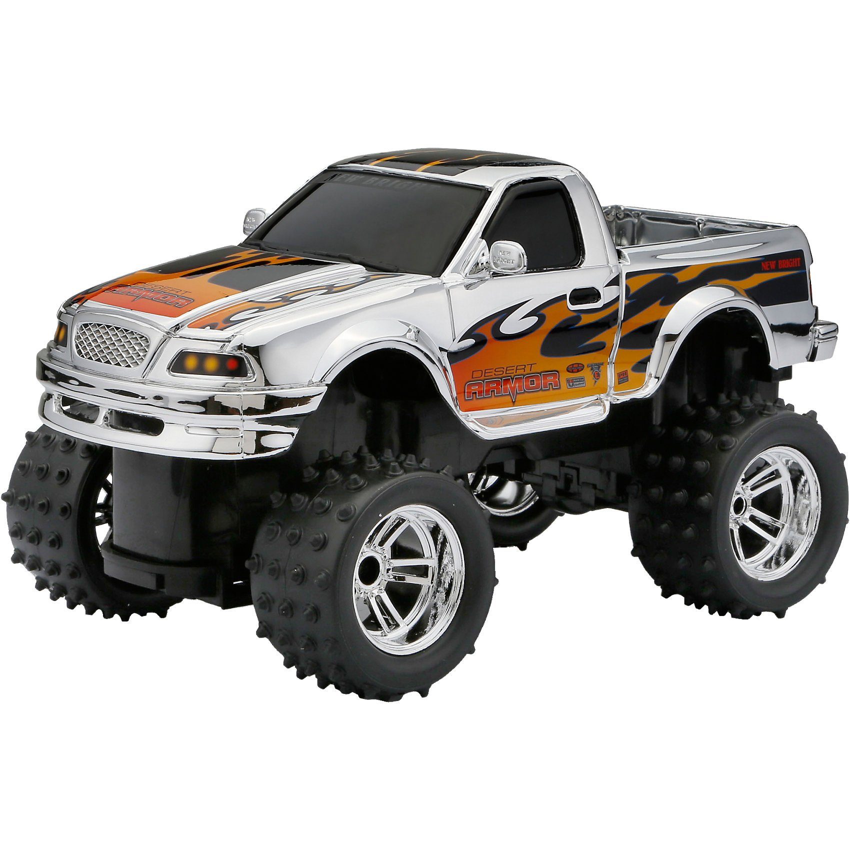 New Bright RC Fahrzeug CHROME LIGHTNING PICK UP TRUCK ...