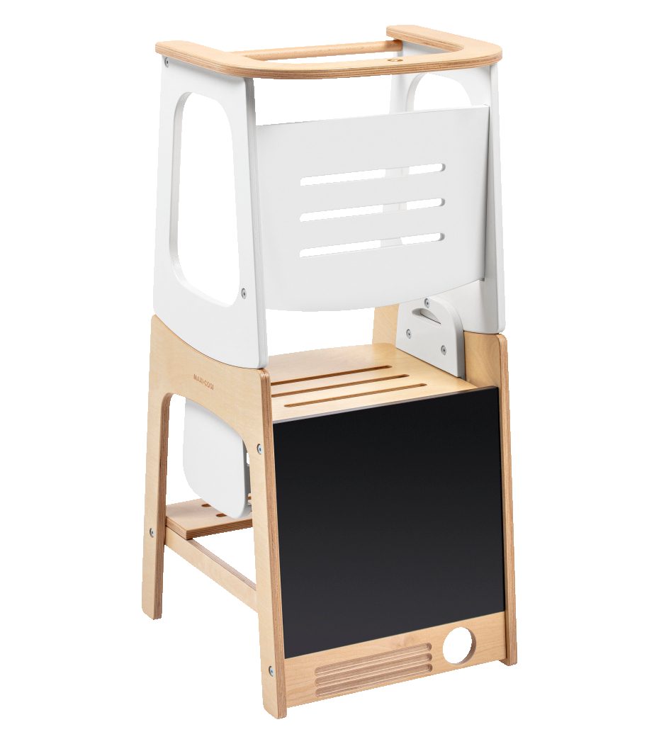 Maxi-Cosi Kinderstuhl Maxi-Cosi Toucan 3-in-1-Lernturm Montessori holz, Montessori Lernturm