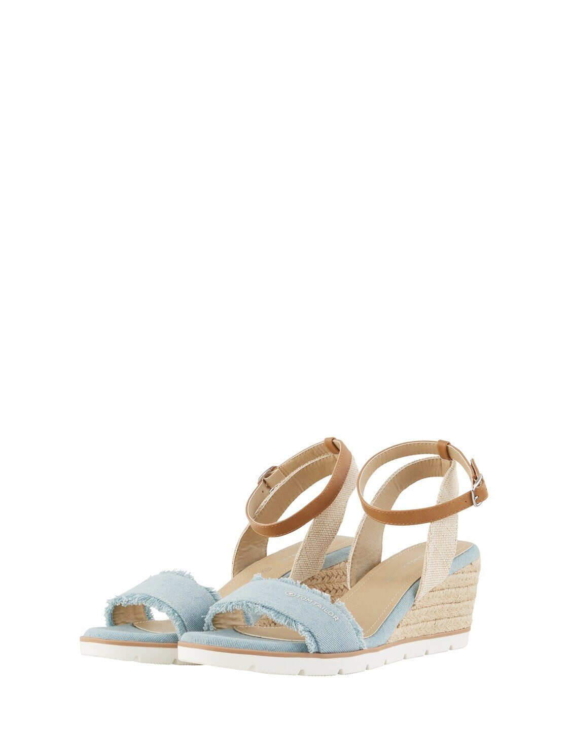 TOM TAILOR Keilsandalette mit hochwertigem Kunstleder günstig online kaufen