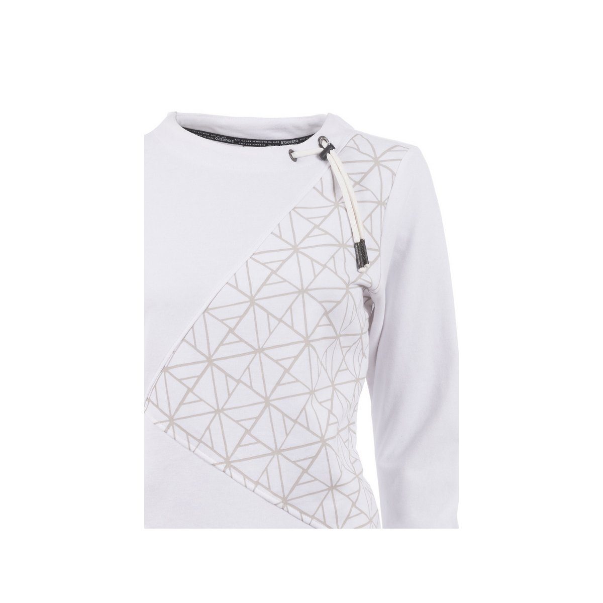 Soquesto fit (1-tlg) Sweatshirt regular offwhite