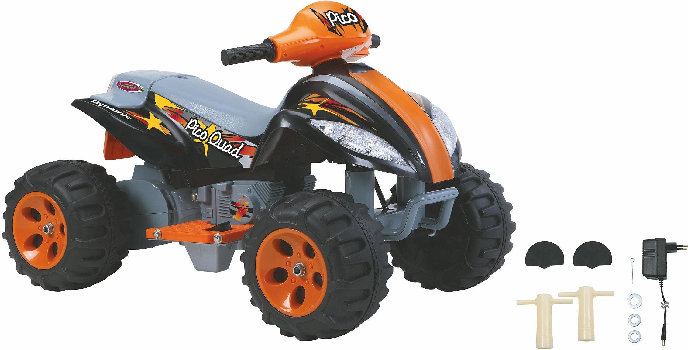 Quad ATV Elektroquad Kinderquad 6V Akku Kinderauto Motorrad LED Frontlicht 
