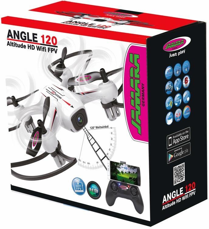 RC Drohne mit Kamera: Angle 120 Altitude HD*