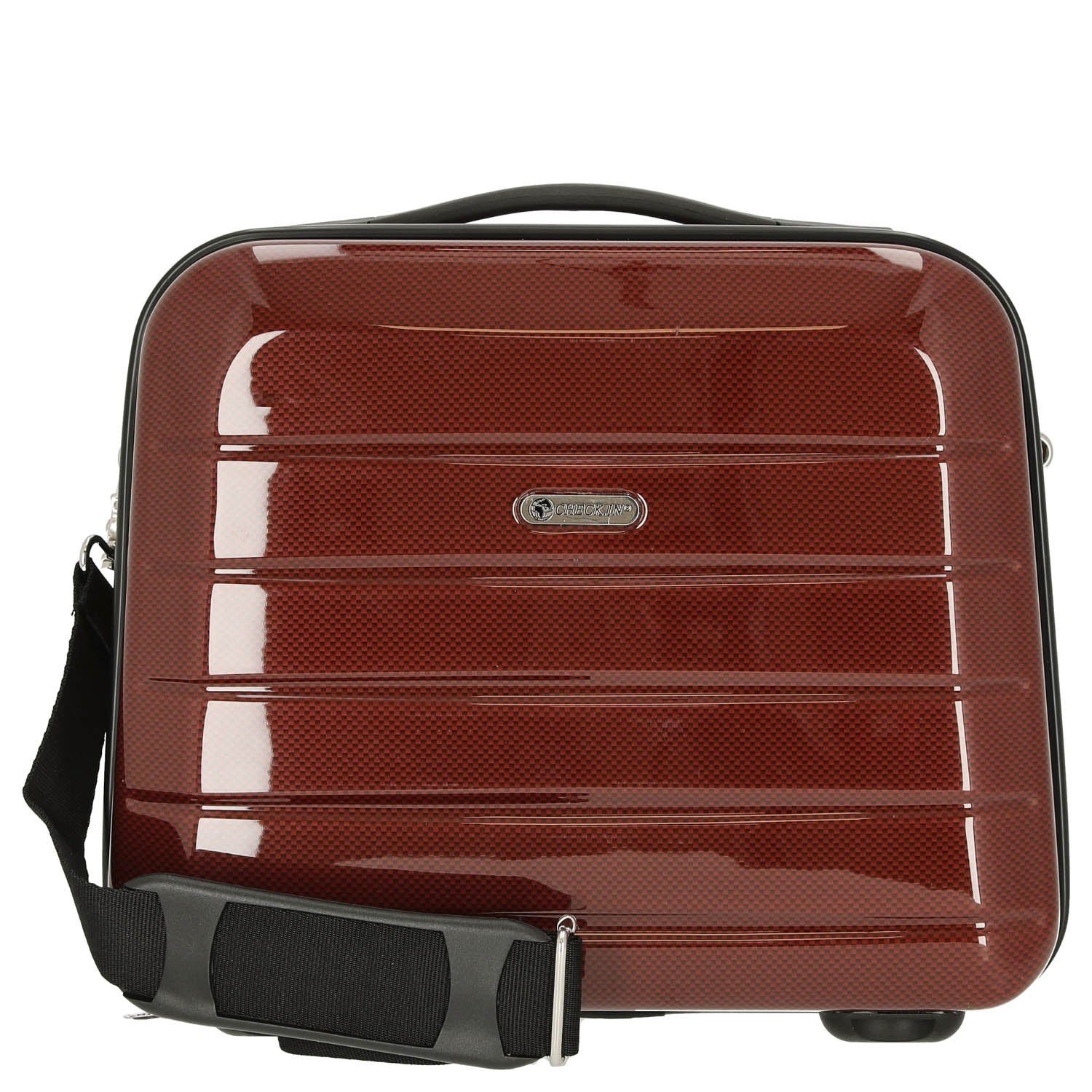 CHECK.IN® Beautycase London 2.0 - Beauty Case 33 cm (carbon rot)