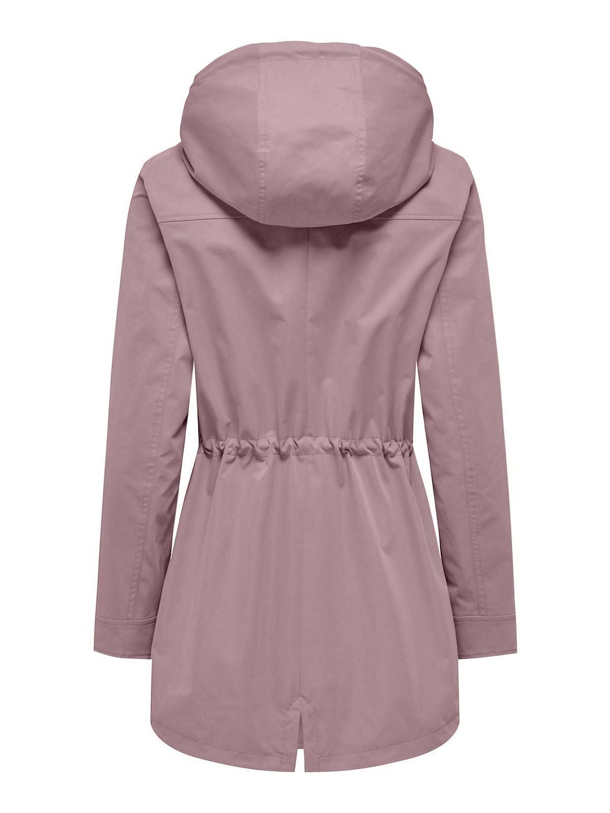 ONLY Parka ONLLouise Parkastyle, mit Kapuze und Taillenzugband