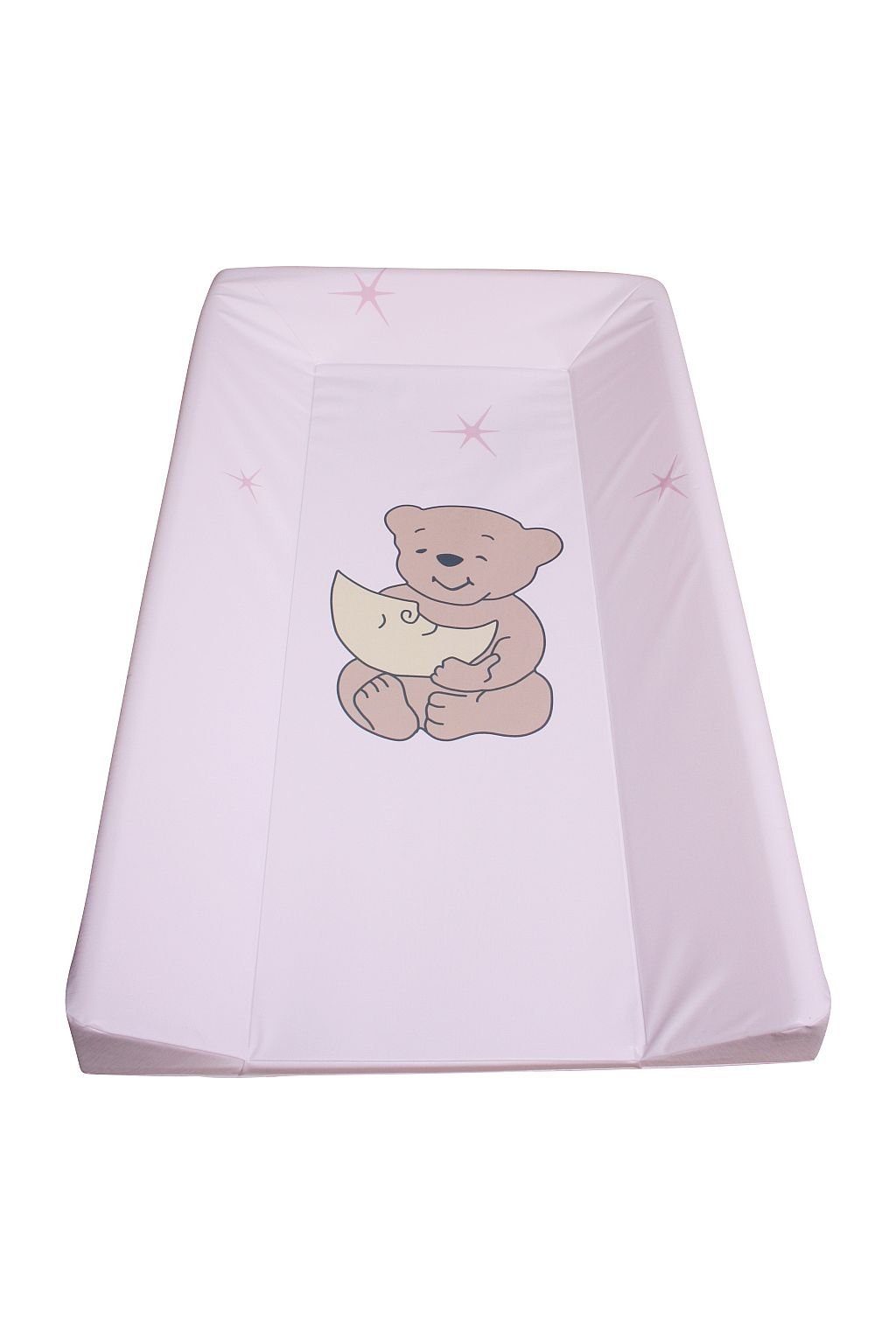 Micoland Wickelplatte Wickelbrett universal Wickeltisch Rosa Wickeltisch 80x50 cm