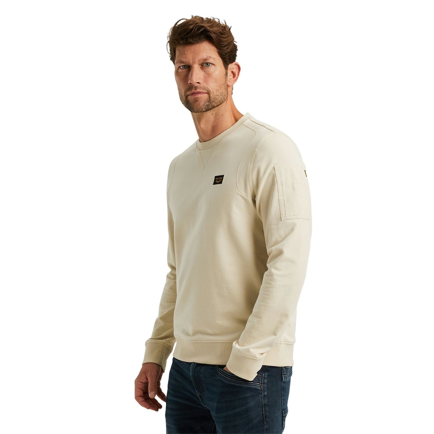 PME LEGEND Sweatshirt CREWNECK AMERICAN CLASSIC aus Baumwollmix – Bild 2 von 4