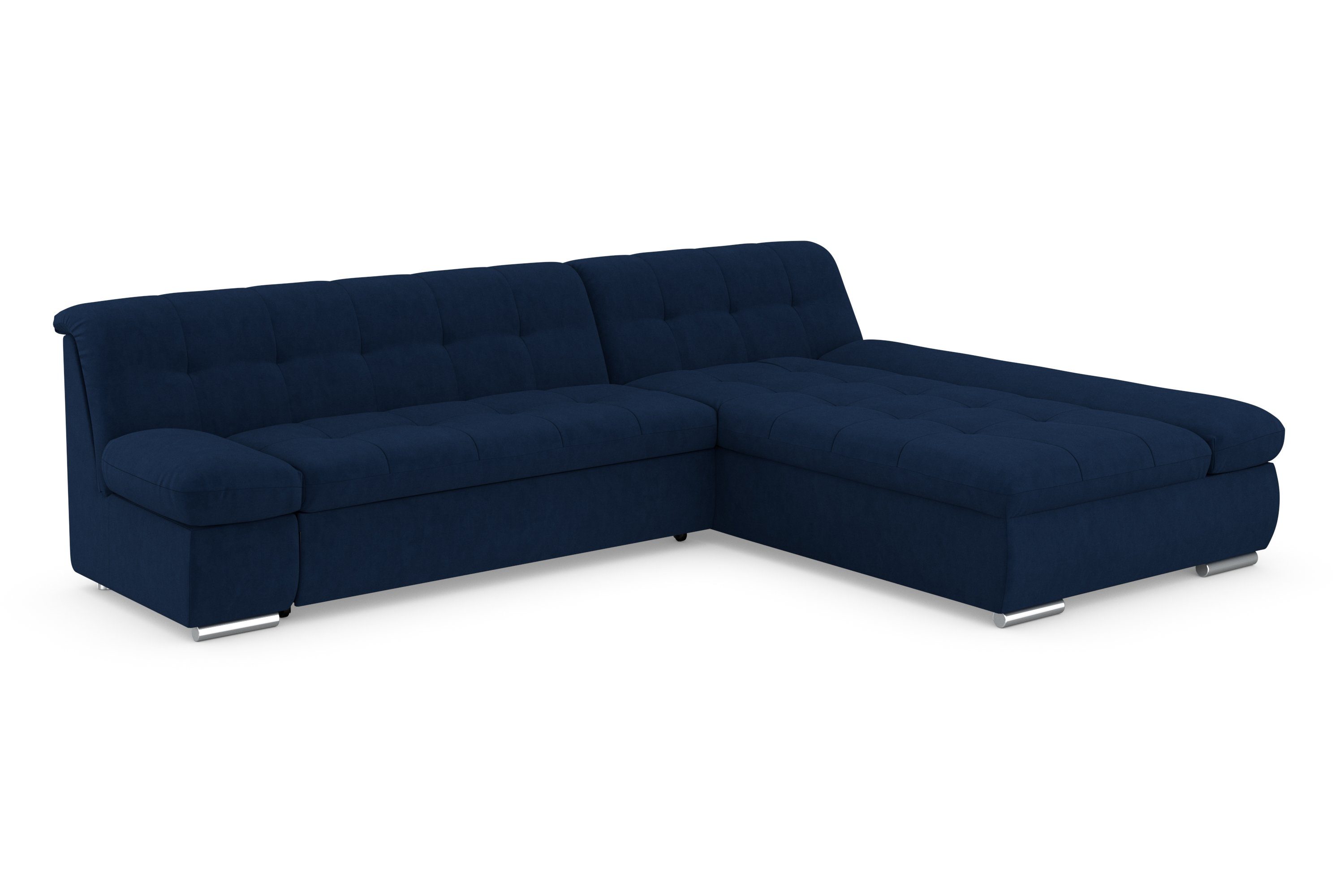 DOMO collection Ecksofa MONA 297x173 cm, modern und komfortabel, whlw. mit Bettfunktion, L-Form