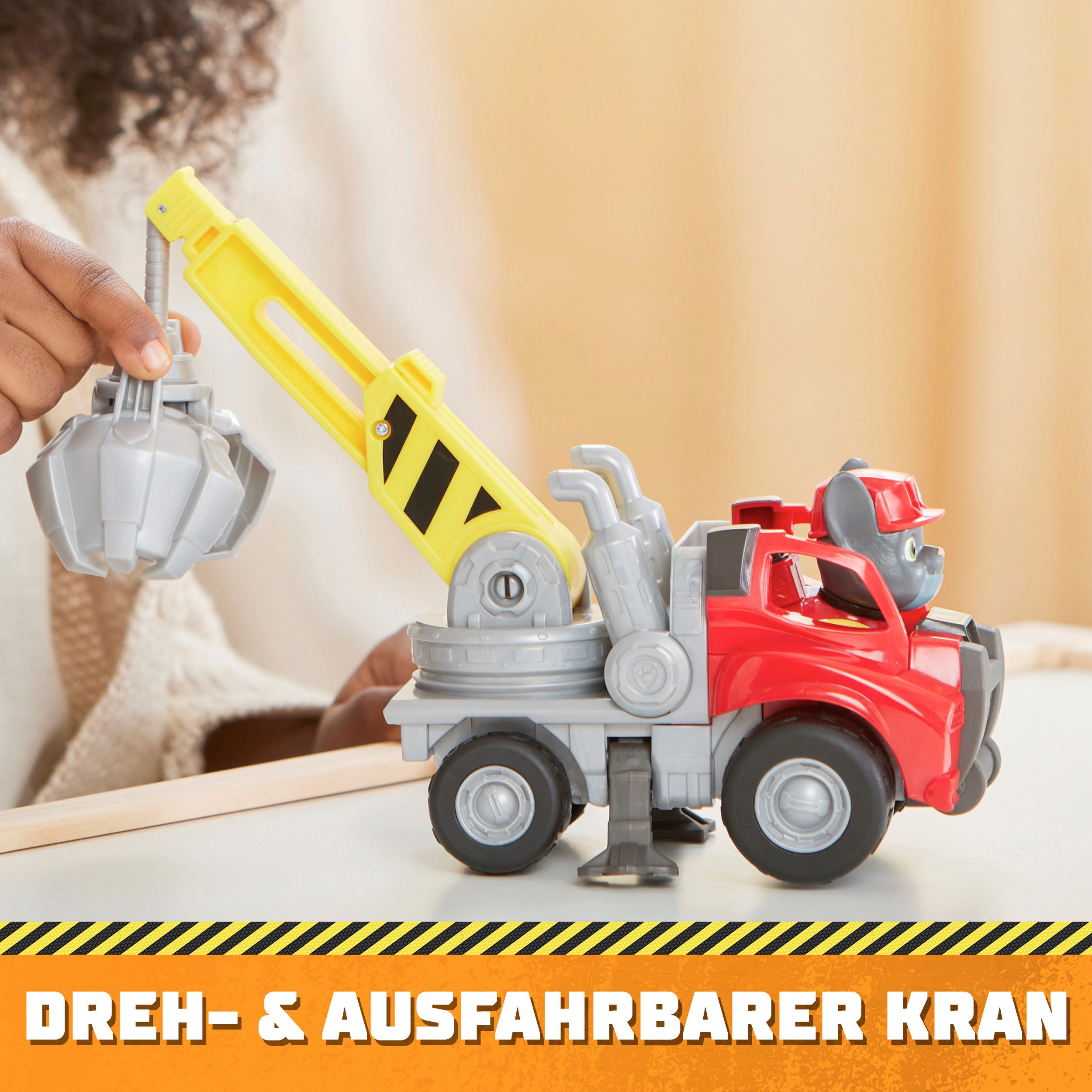 Spin Master Spielzeug-Auto Rubble & Crew - Core Vehicle Solid Charger