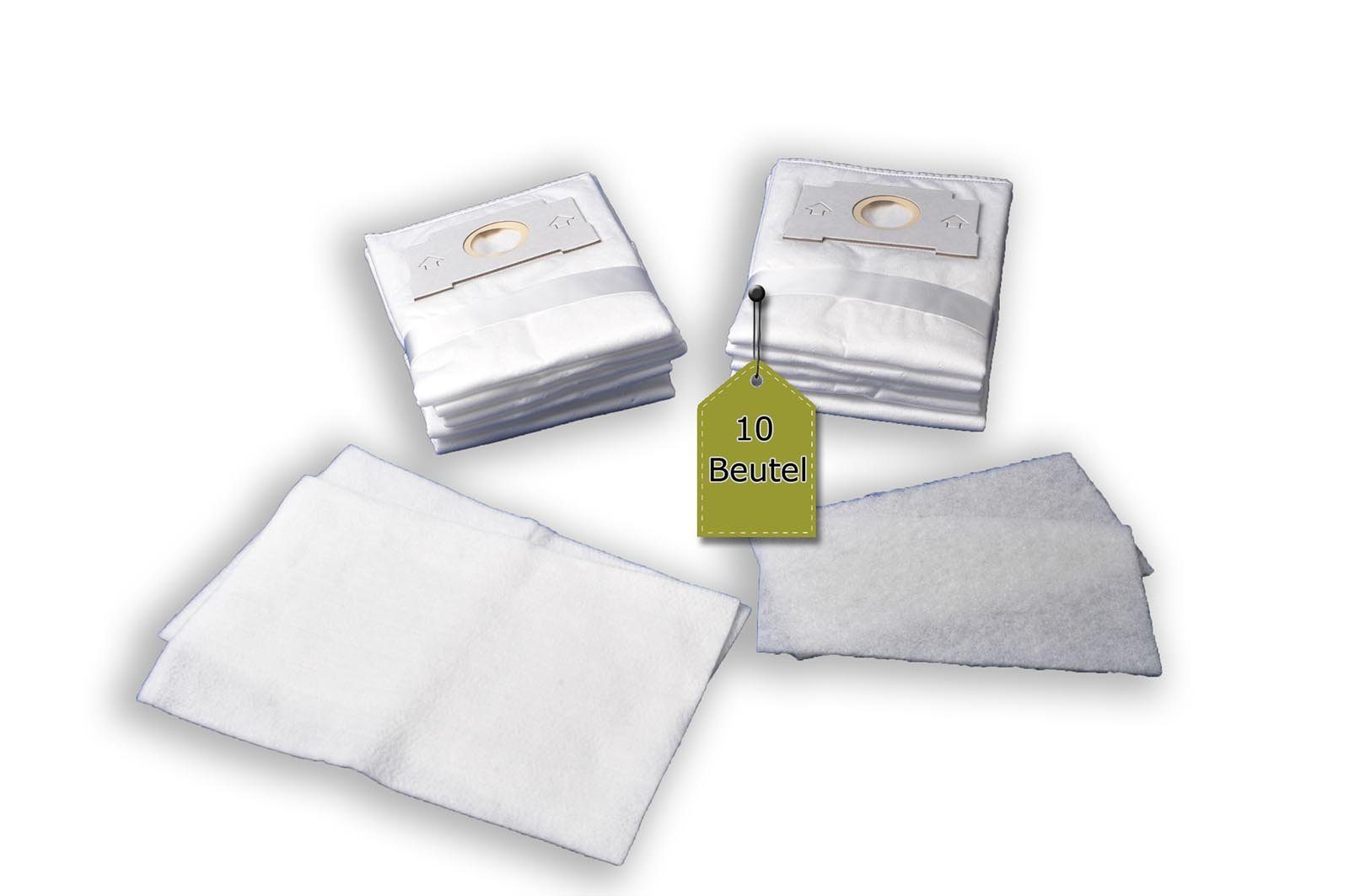 eVendix Staubsaugerbeutel 10 Staubsaugerbeutel kompatibel mit Omega 343490040, passend für Omega 343490040, 10 St.