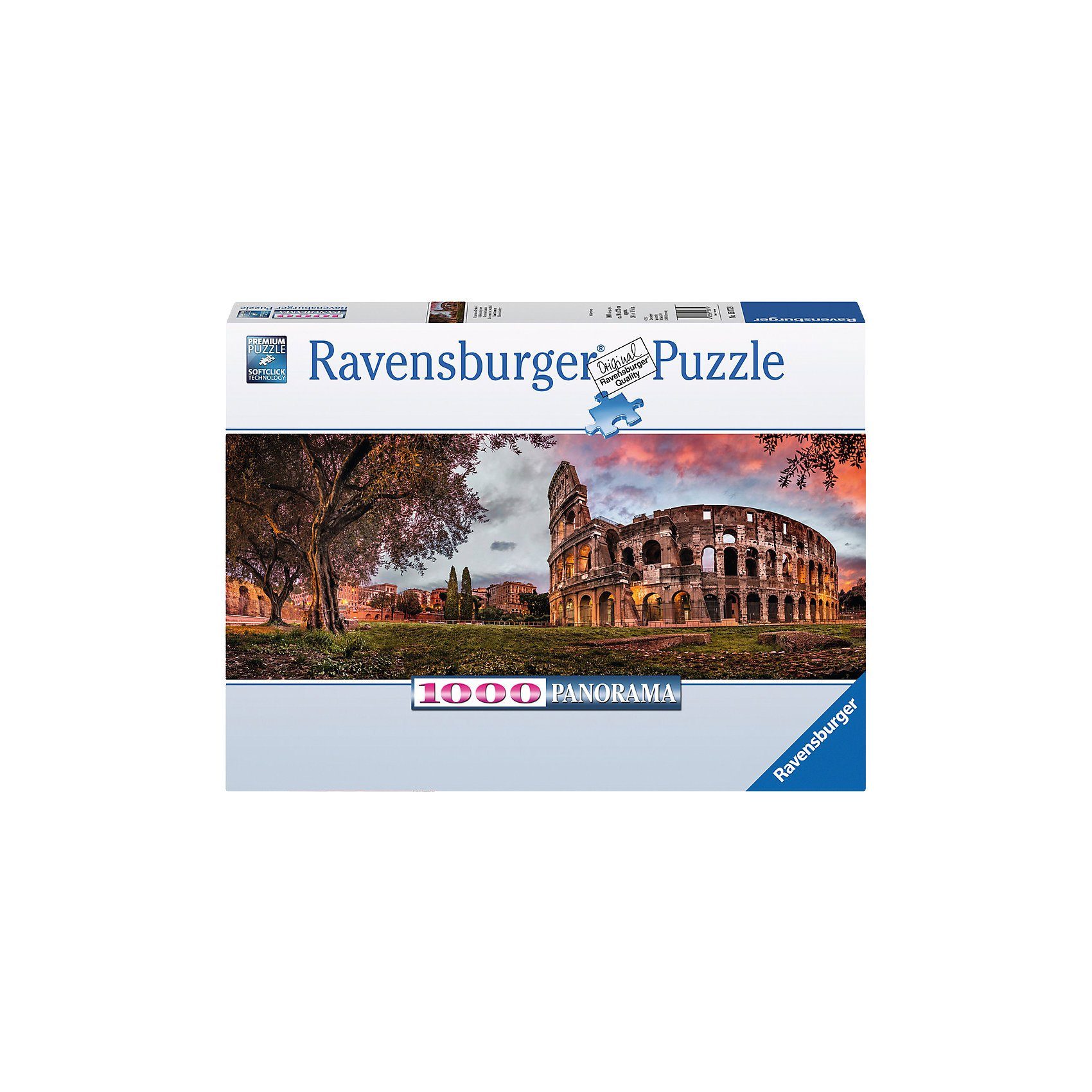 Ravensburger puzzle 1000 teile 98x37 cm panorama colosseum im