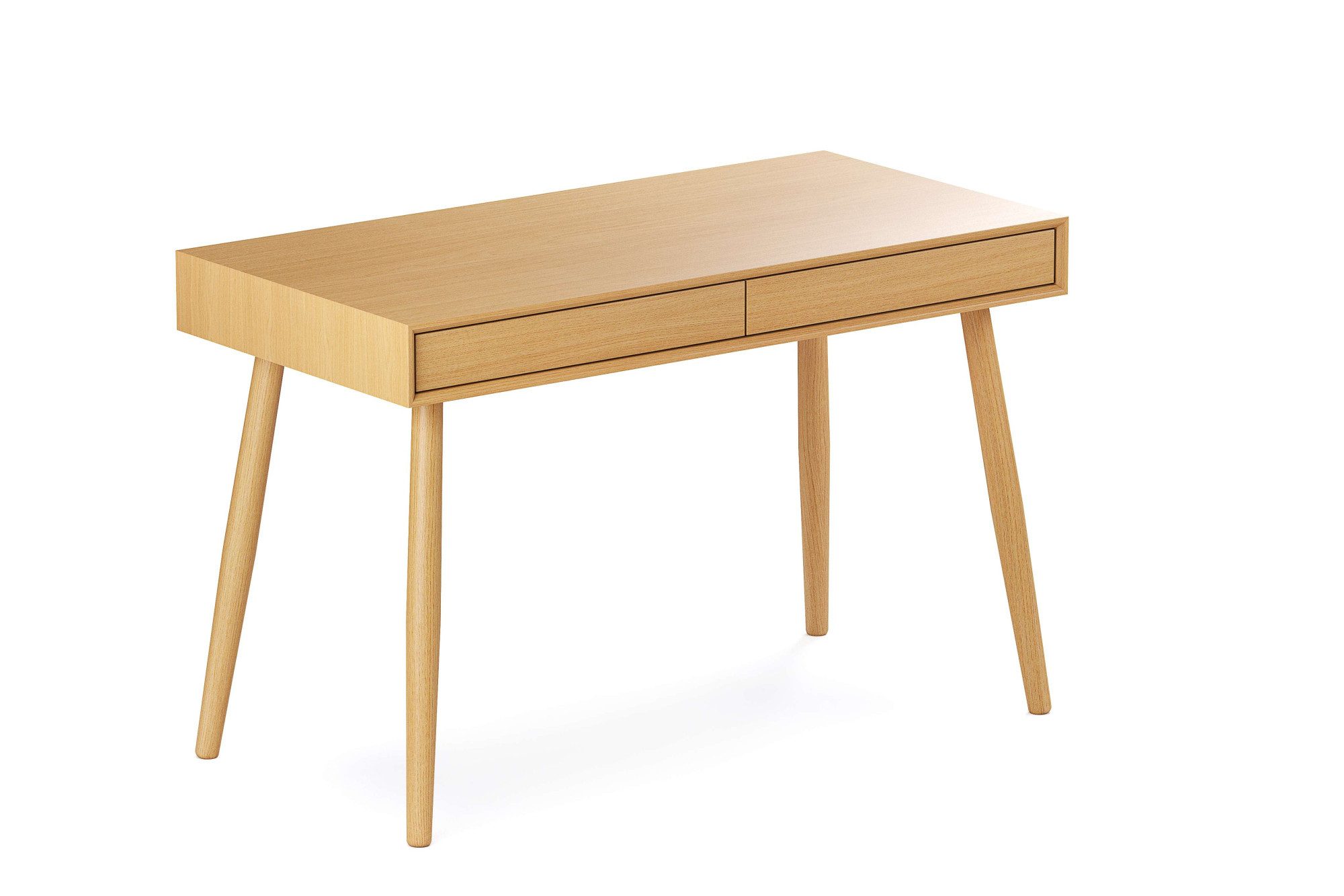 Woodman Schreibtisch Carson (120/60/78), Breite 120 cm, Schubladen mit Push-to Open, FSC®