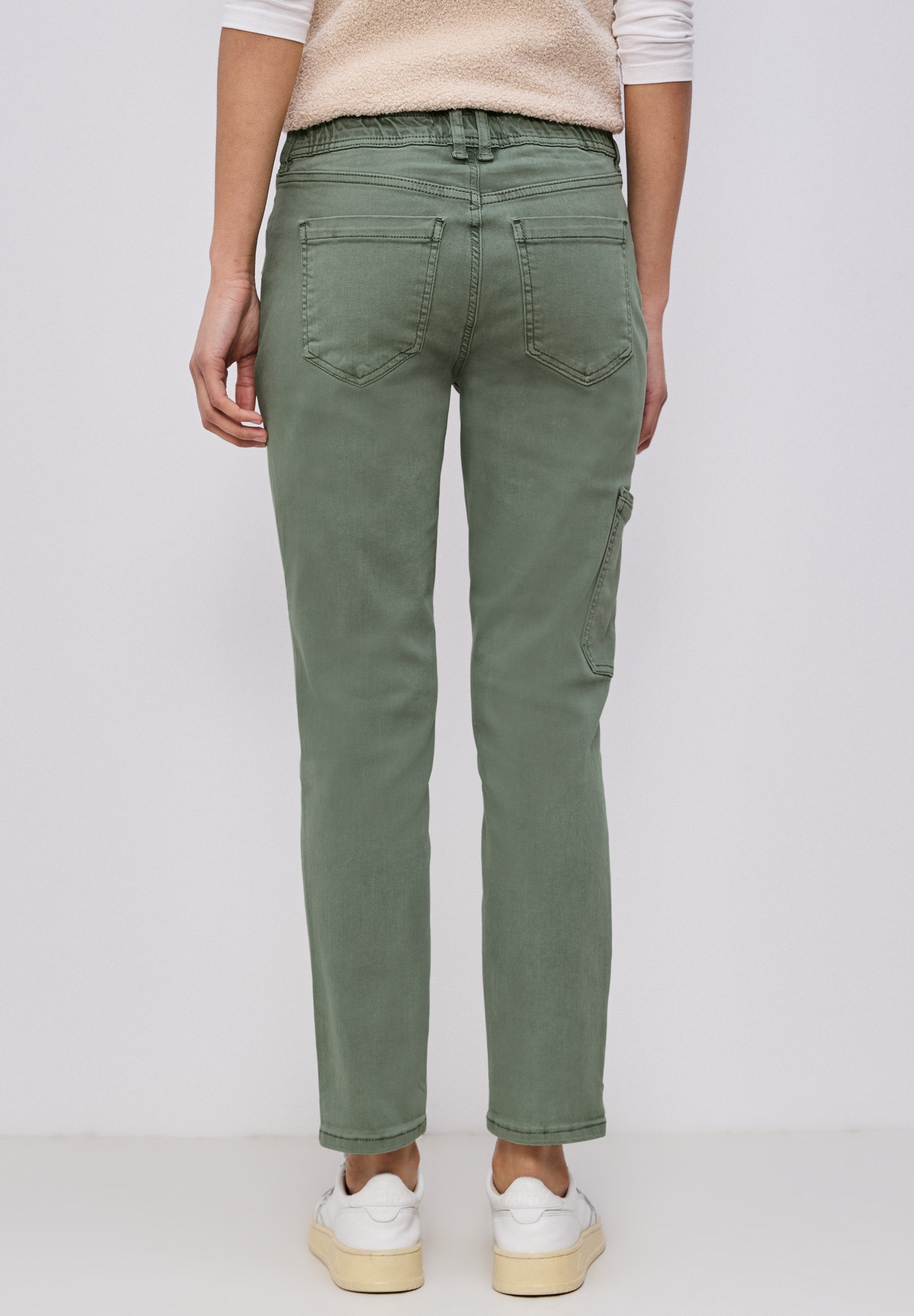 STREET ONE Loose-fit-Jeans im Cargo-Style