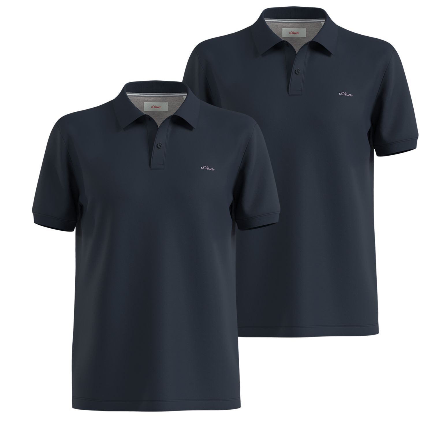 s.Oliver Poloshirt Poloshirt kurzarm, Piqué, Kragen, günstig online kaufen