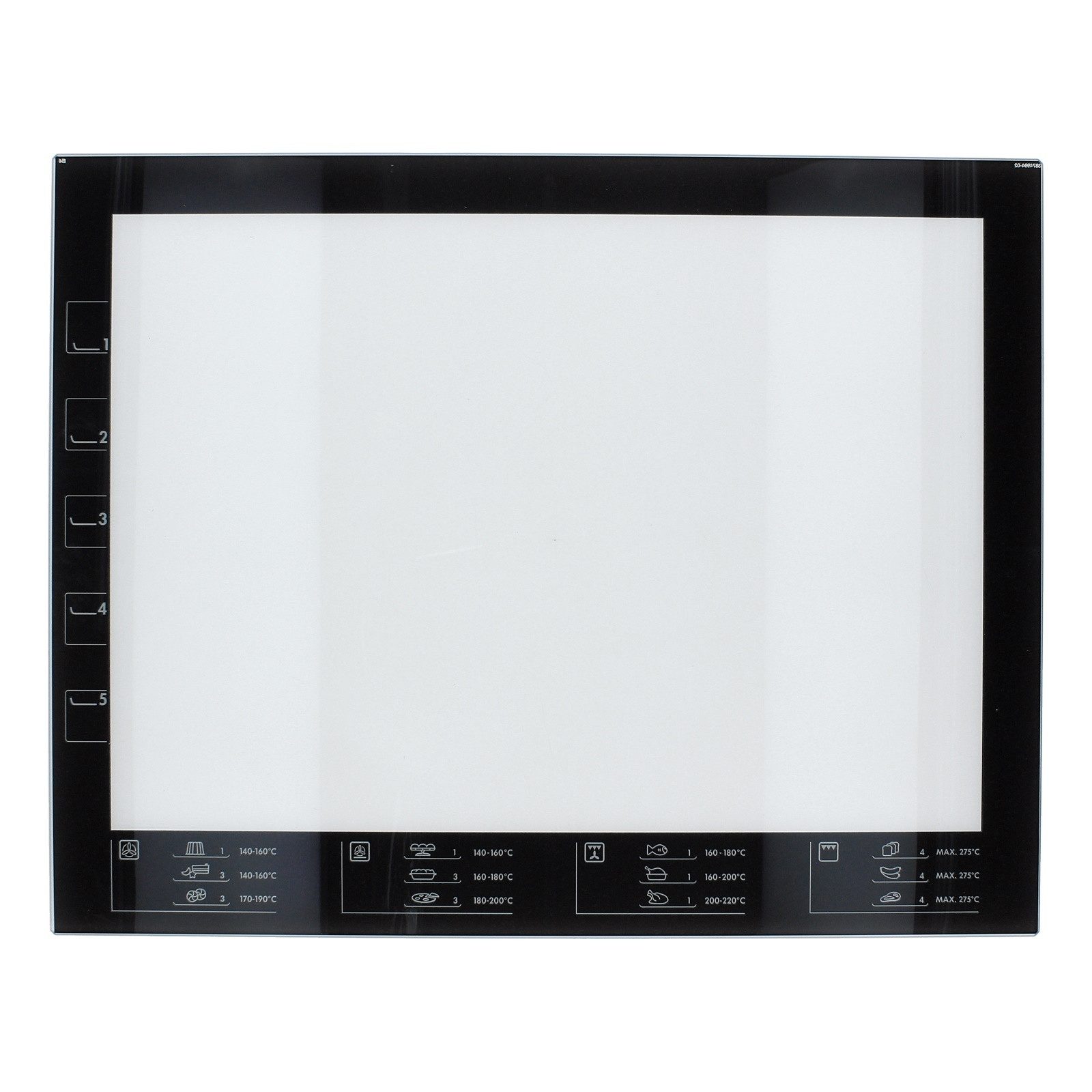 easyPART Montagezubehör Backofen wie Electrolux 3874994027 Innenscheibe Tür Glas, Für Backofen / Herd