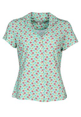 Lykka du Nord Klassische Bluse Celestina little flower