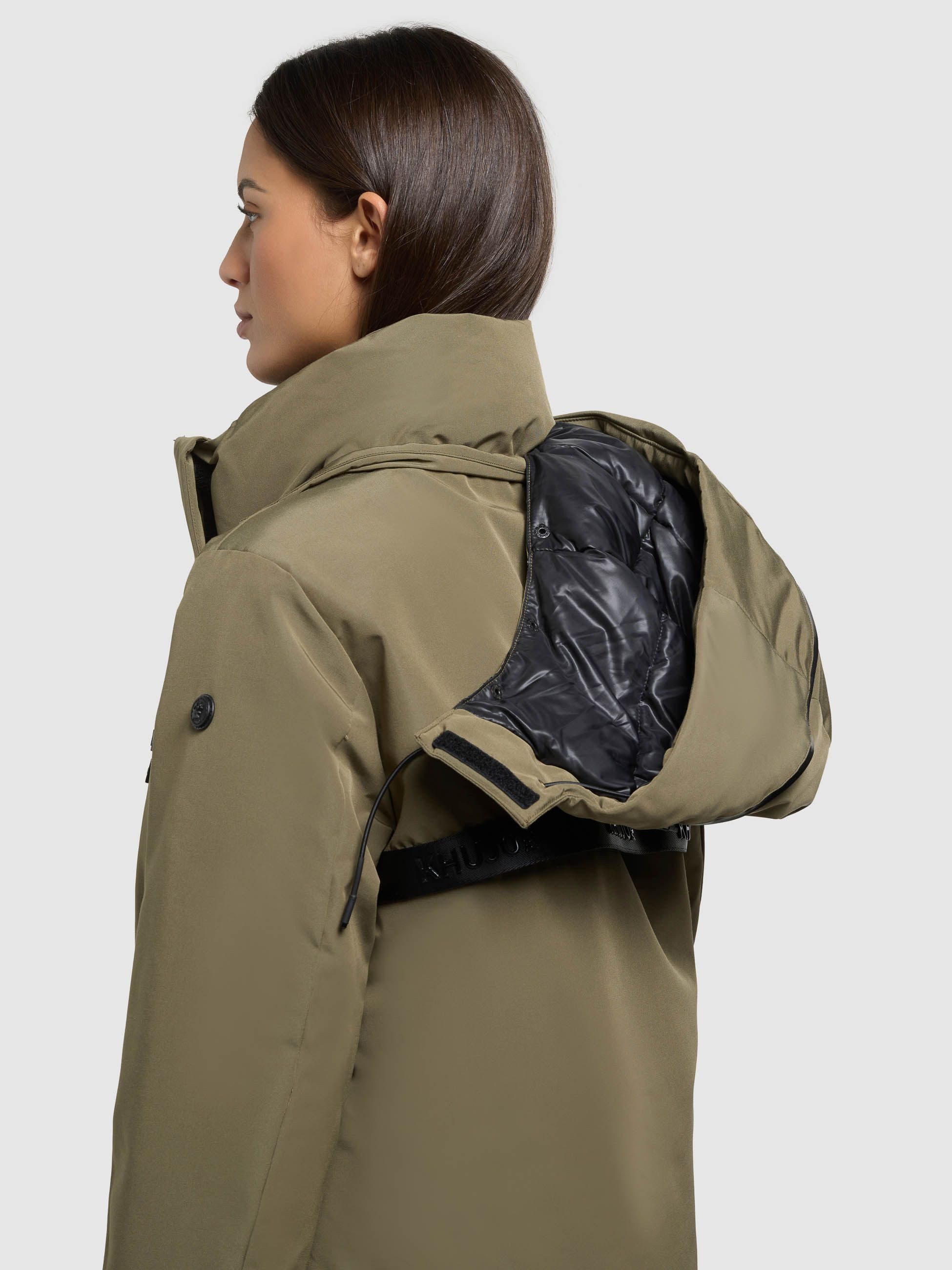 khujo Winterjacke khujo Wintermantel LOFI 3 warm wattiert, wasserabweisend, günstig online kaufen