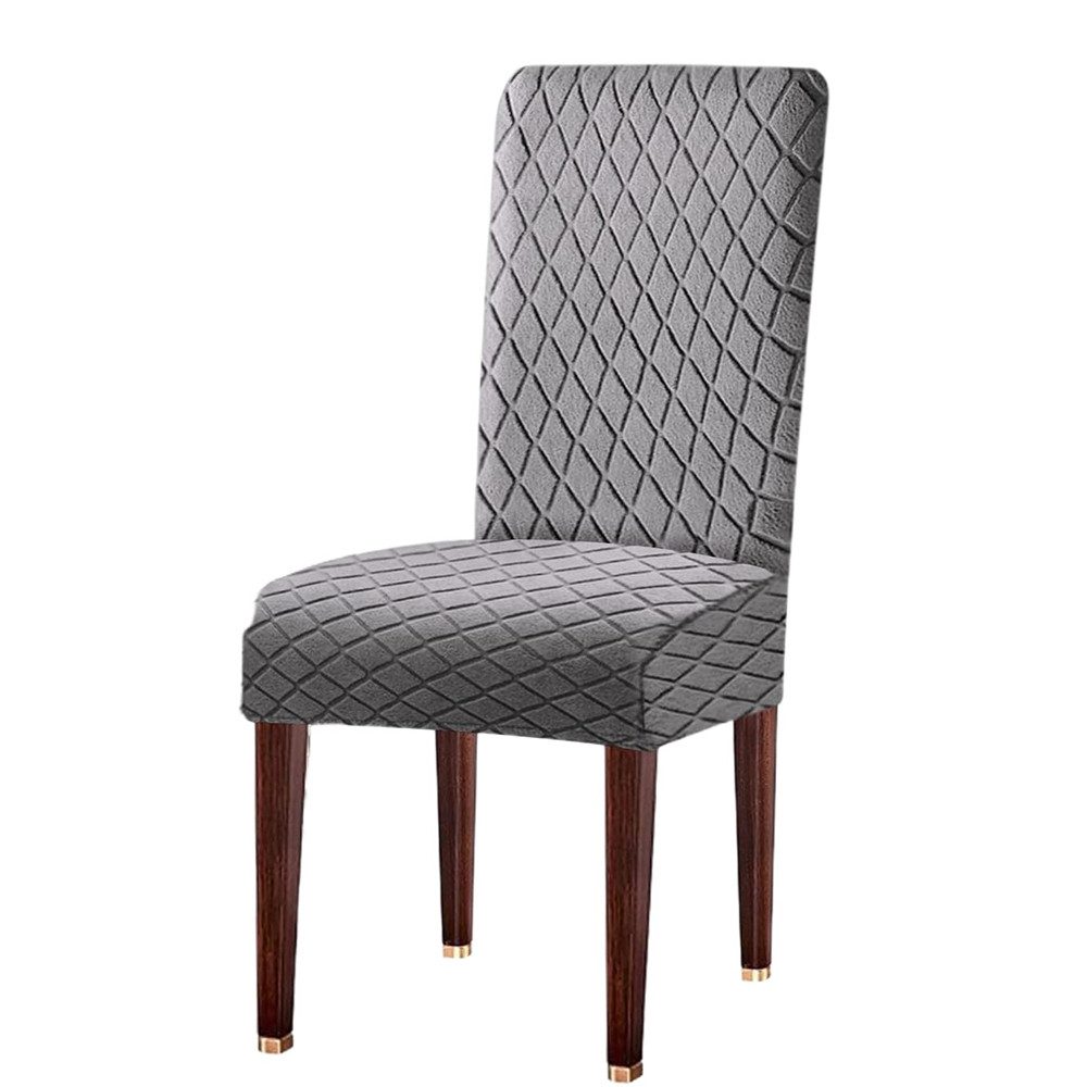 Coonoor Stuhlhusse geschwungener Stuhlbezug,Elastischer Jacquard-Esszimmers günstig online kaufen