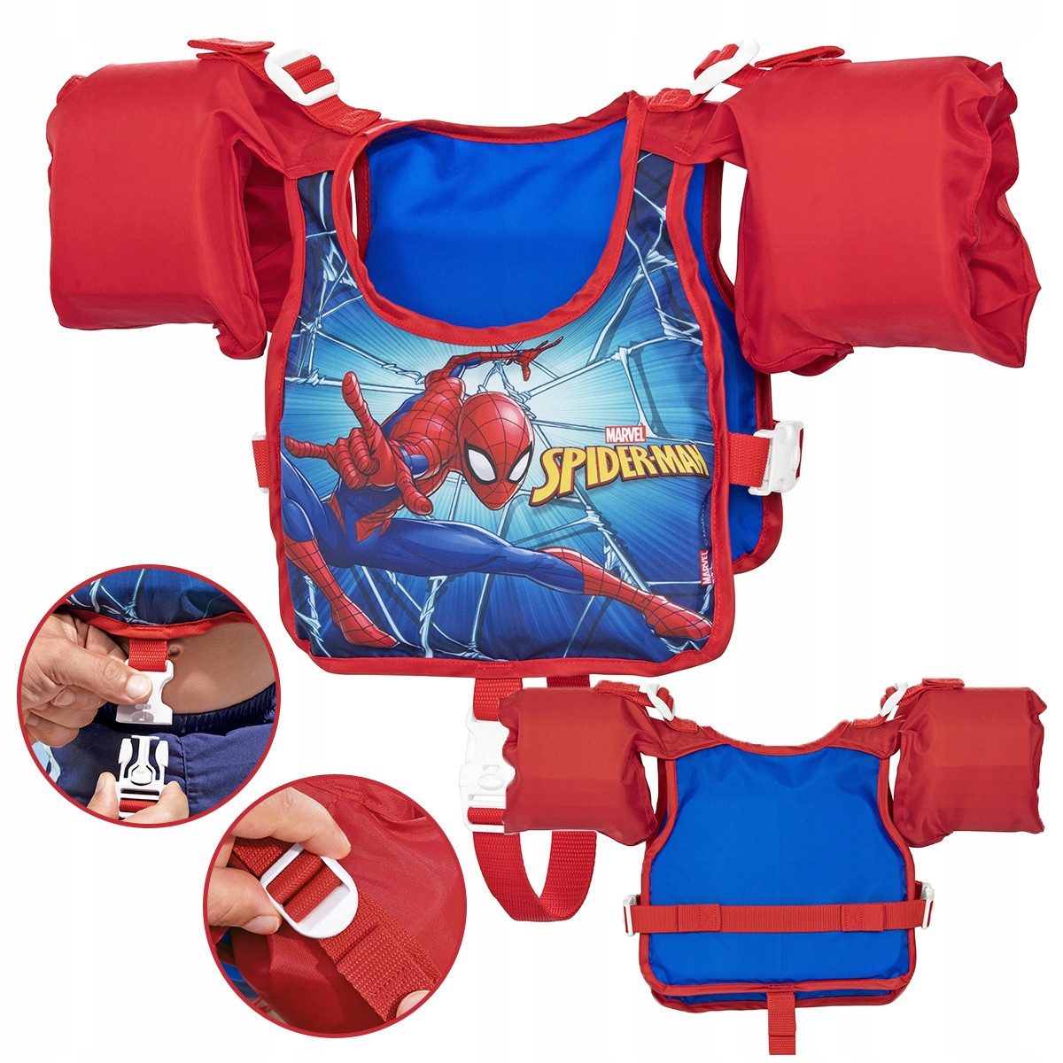 Festivalartikel Schwimmweste Bestway Schwimmweste "Spider-Man" für Kinder 3-6 Jahre (19-30kg)